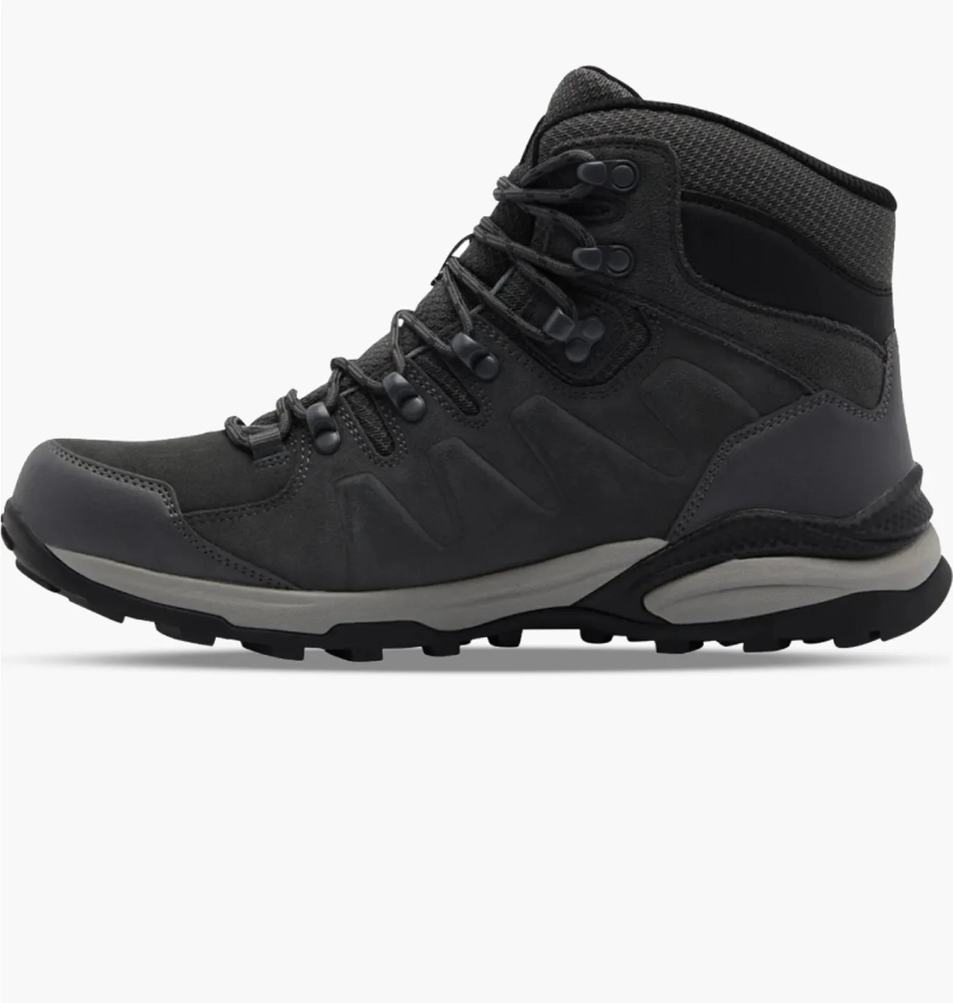 Черевики чоловічі Jack Wolfskin Refugio Texapore Grey 4049841-6945