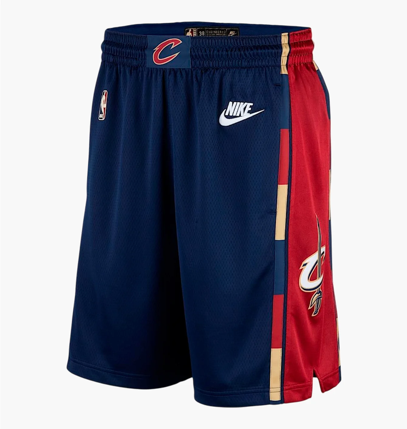 Шорти чоловічі Nike Cleveland Cavaliers Hardwood Classics Blue/Red HM4782-419