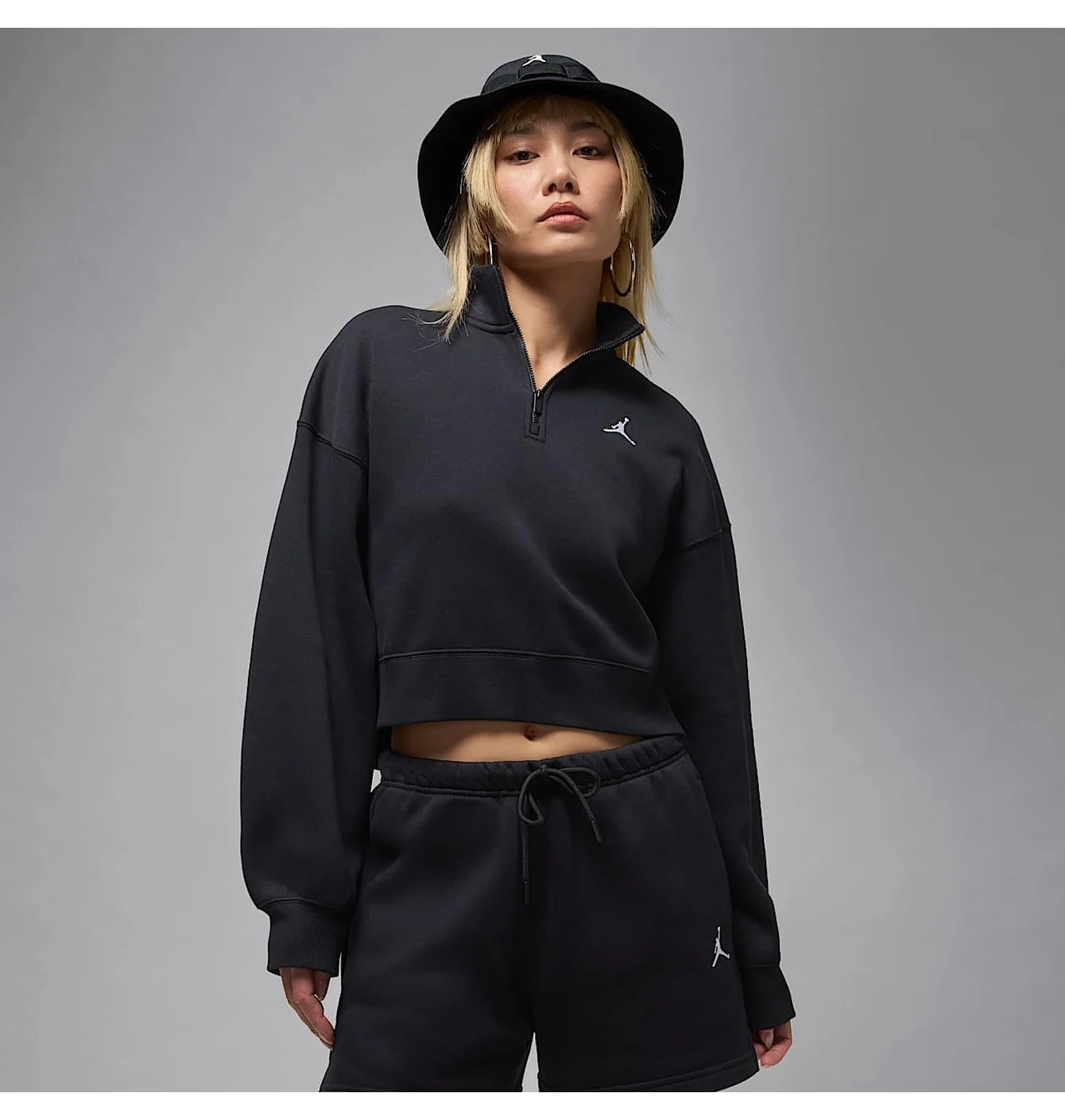 Кофта Nike Air Jordan Brooklyn Fleece 1/4-Zip Top