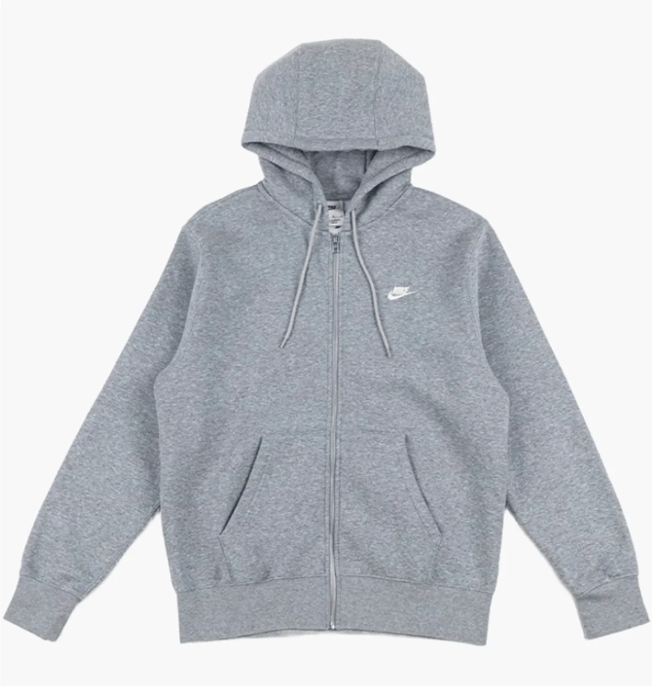 Толстовка чоловіча Nike Club Fleece Grey FN3861-063