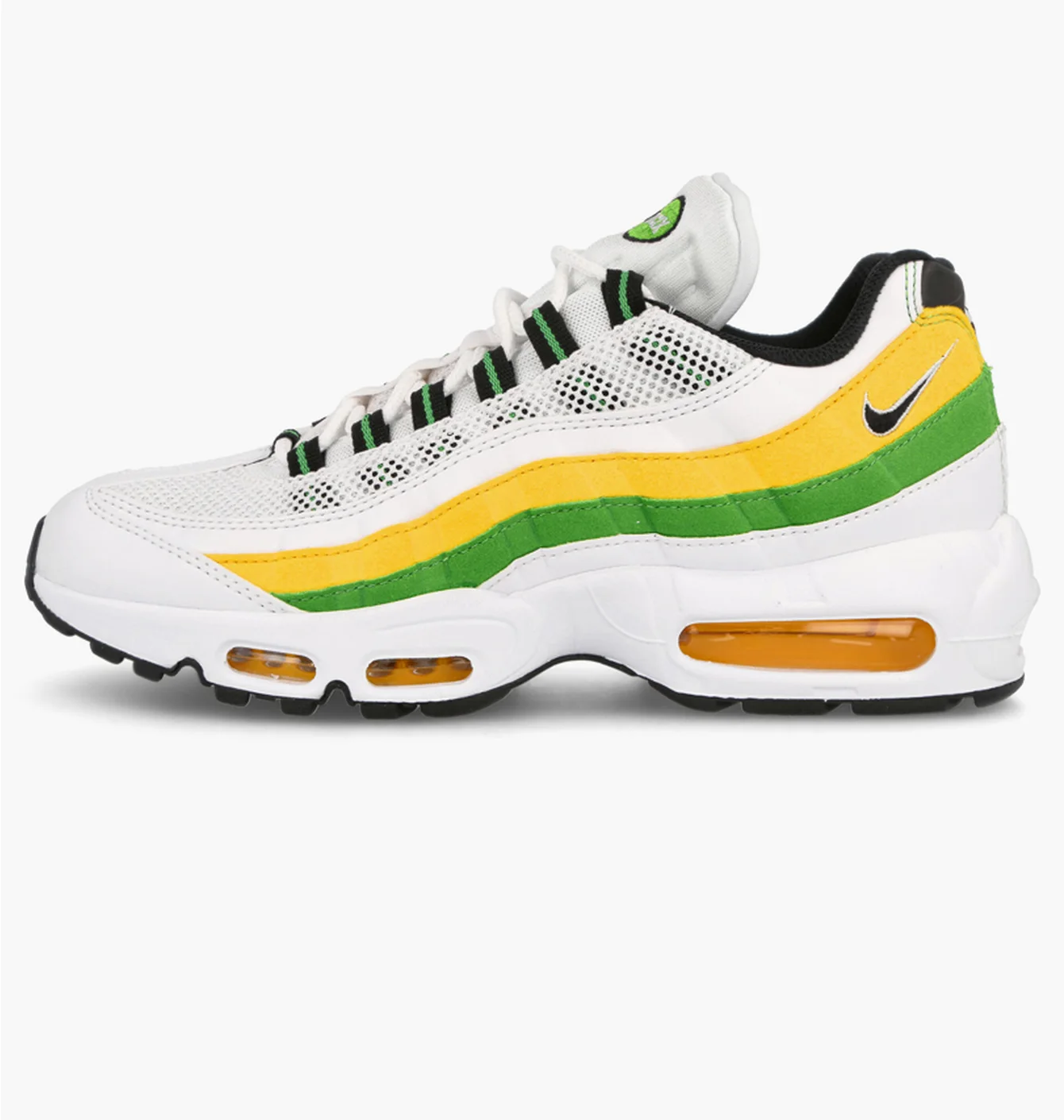 Nike Air Max 95 Essential White Green Apple Tour Yellow
