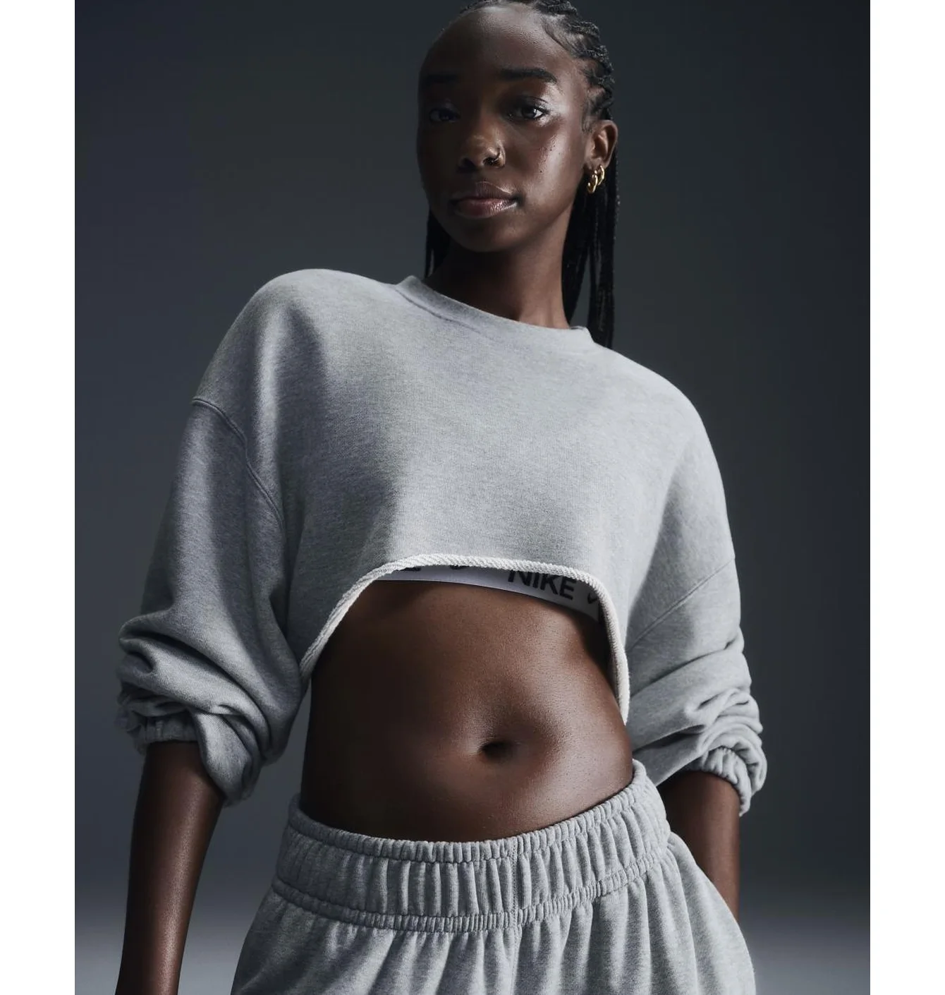 NIKE DANCE OS SHRUG WHITE