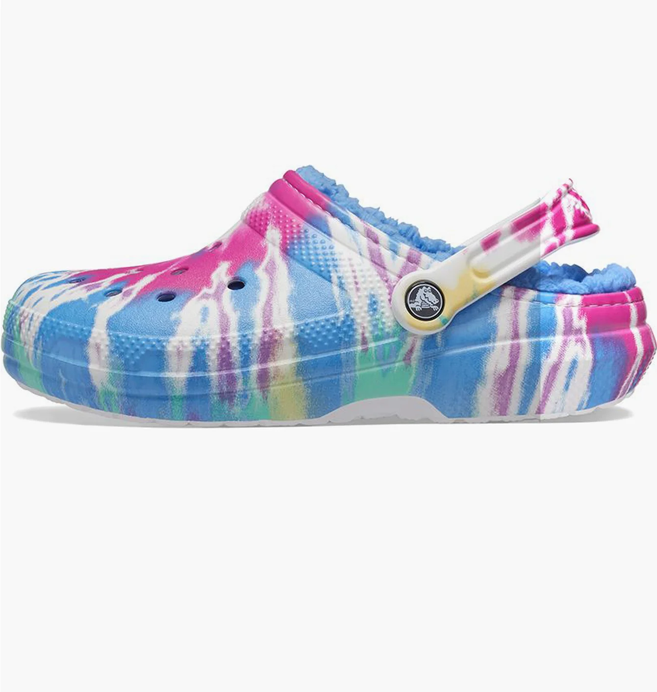 Crocs classic lined tie dye clog