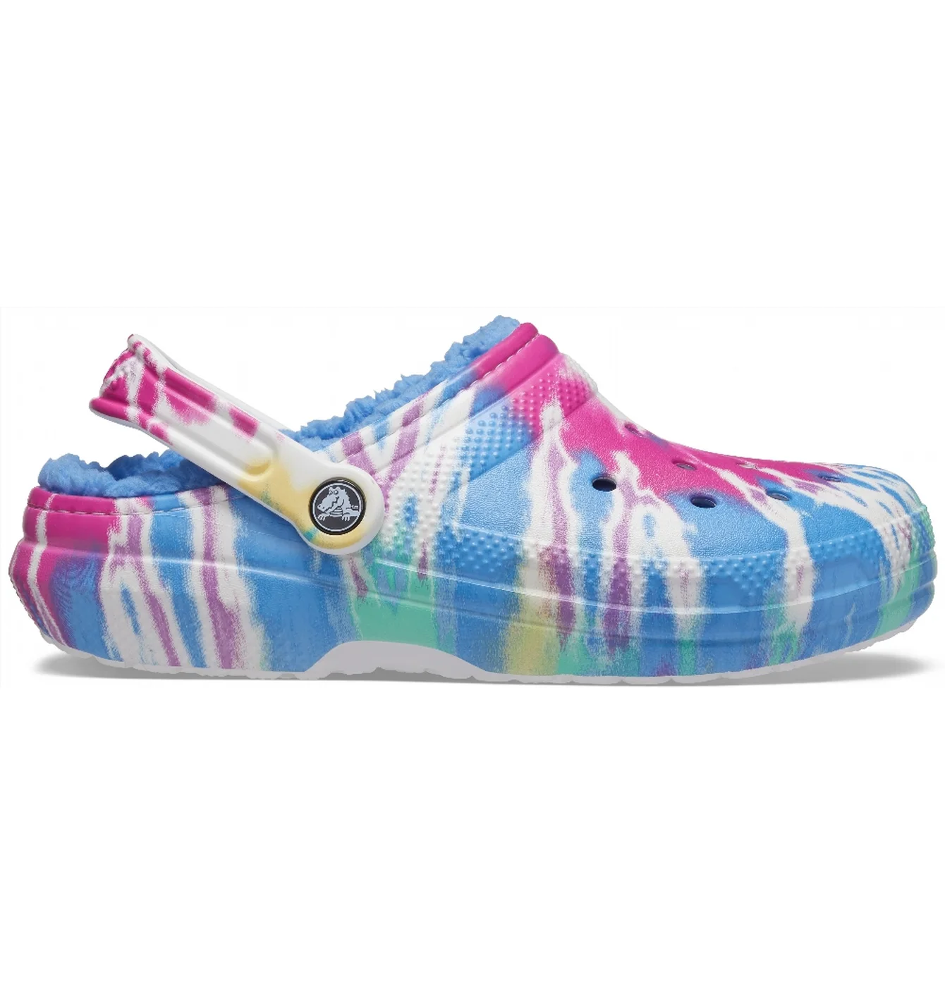 Crocs classic lined tie dye clog