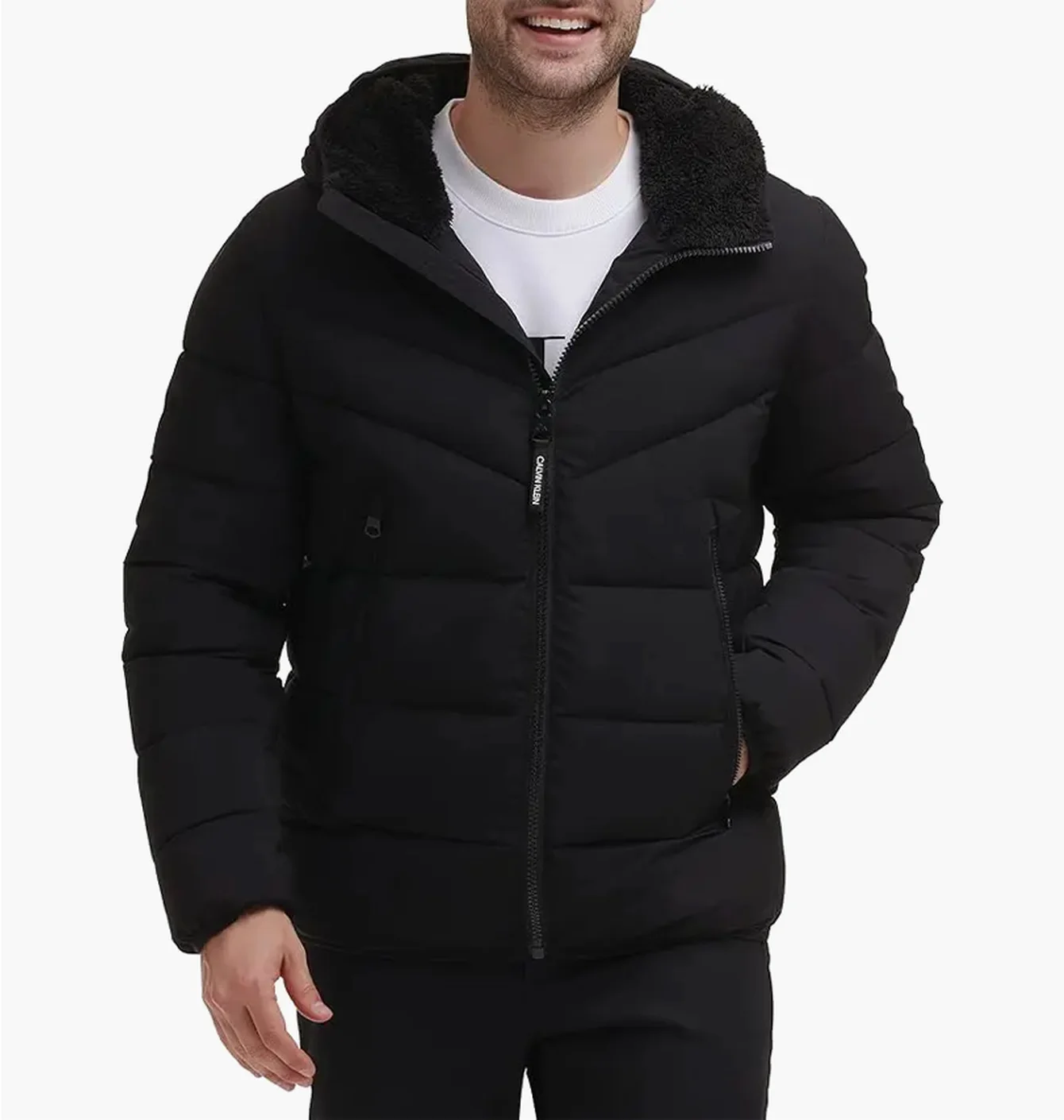 Пуховик чоловічий Calvin Klein Winter Coat Black CM155201