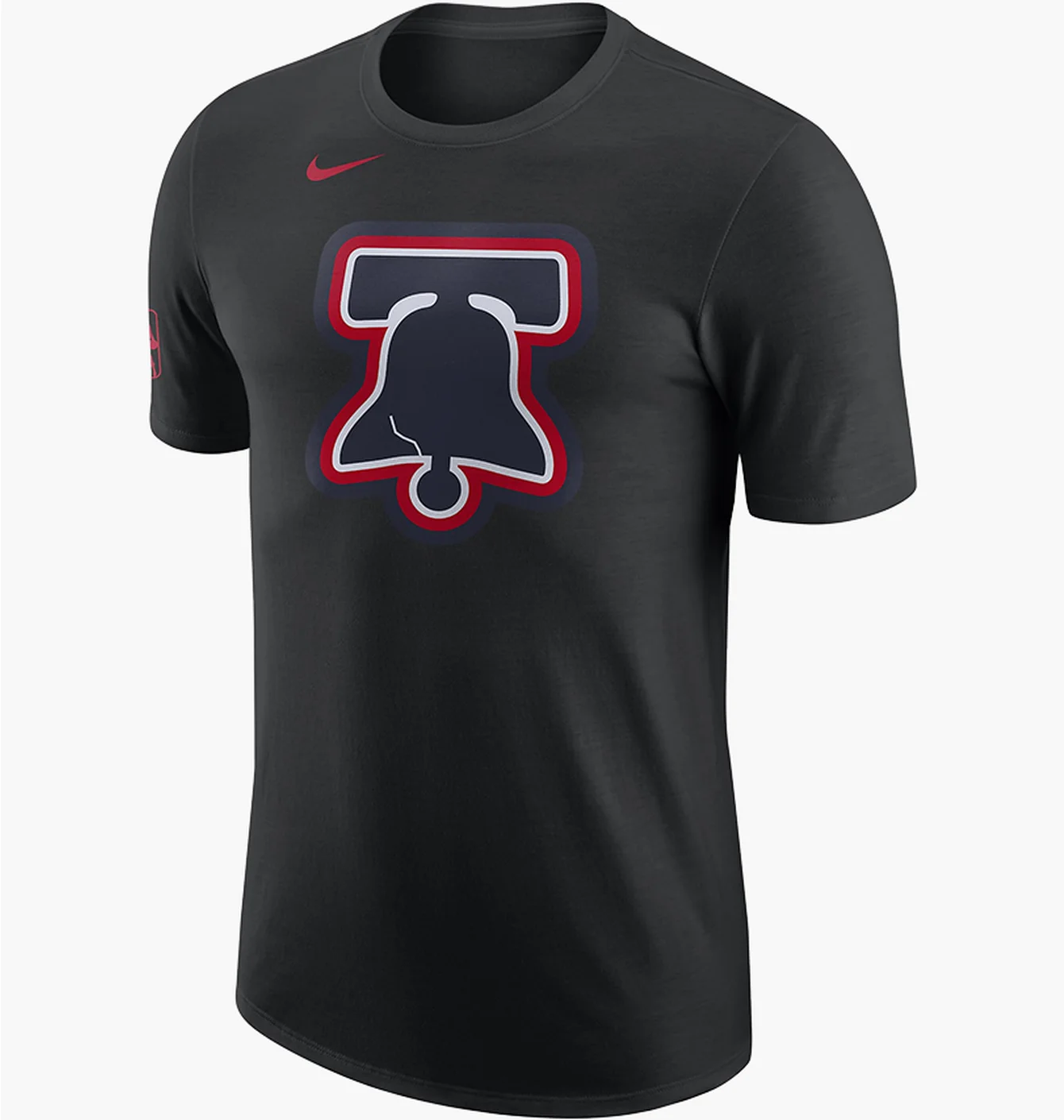 Футболка чоловіча Nike T-Shirt Nba Philadelphia 76Ers City Edition Black FN1174-010
