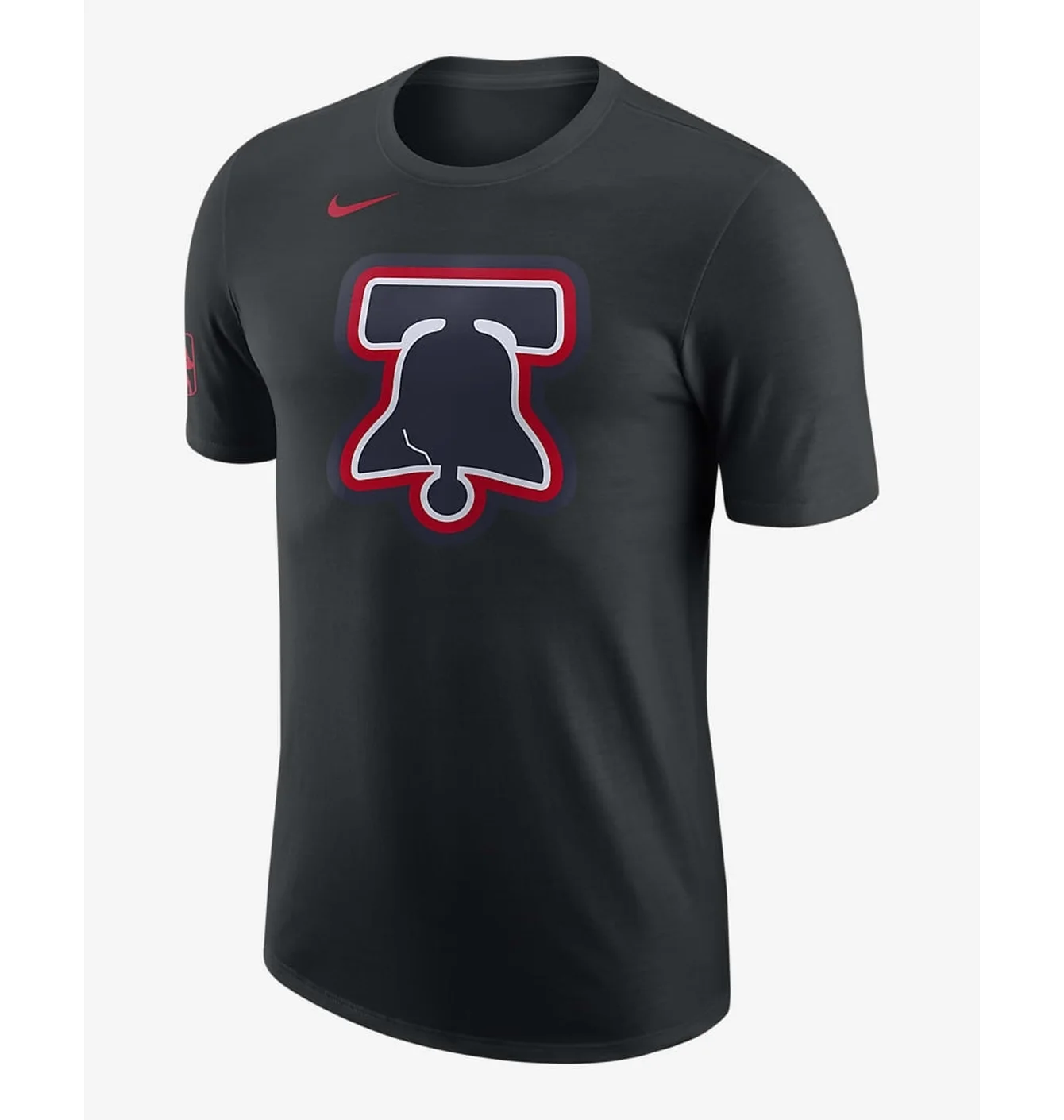 Футболка чоловіча Nike T-Shirt Nba Philadelphia 76Ers City Edition Black FN1174-010