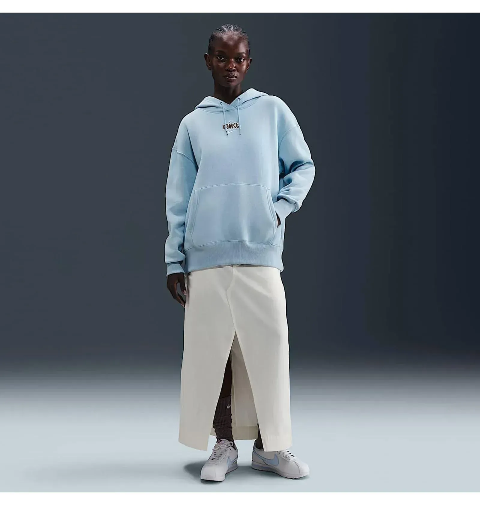 Спортивний костюм унісекс Nike Phoenix Fleece Oversized Light Blue (IQ1425-440__IQ1424-440)