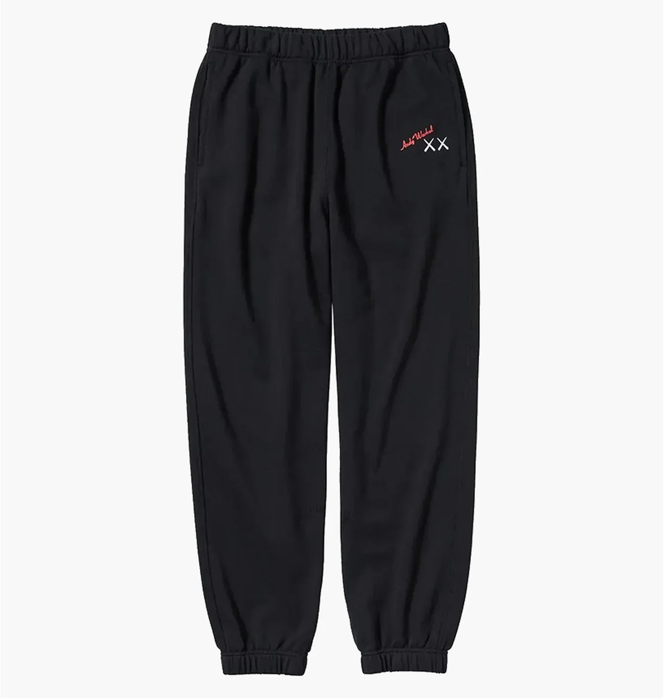 Брюки KAWS x Uniqlo Warhol 476120 Joggers Sweatpants Black