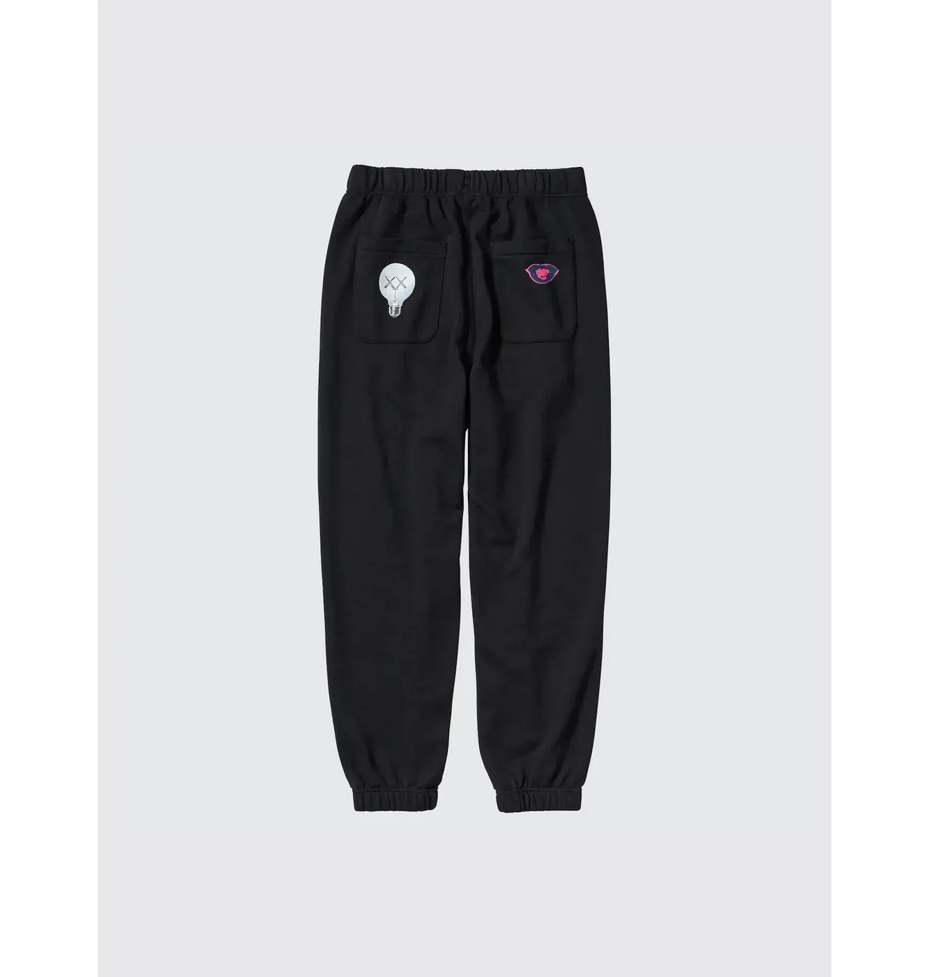 Брюки KAWS x Uniqlo Warhol 476120 Joggers Sweatpants Black