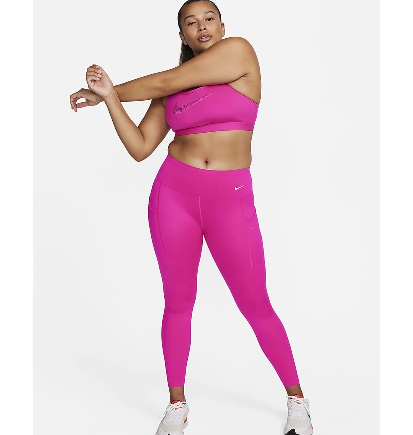 NIKE GO LEGGINGS PINK