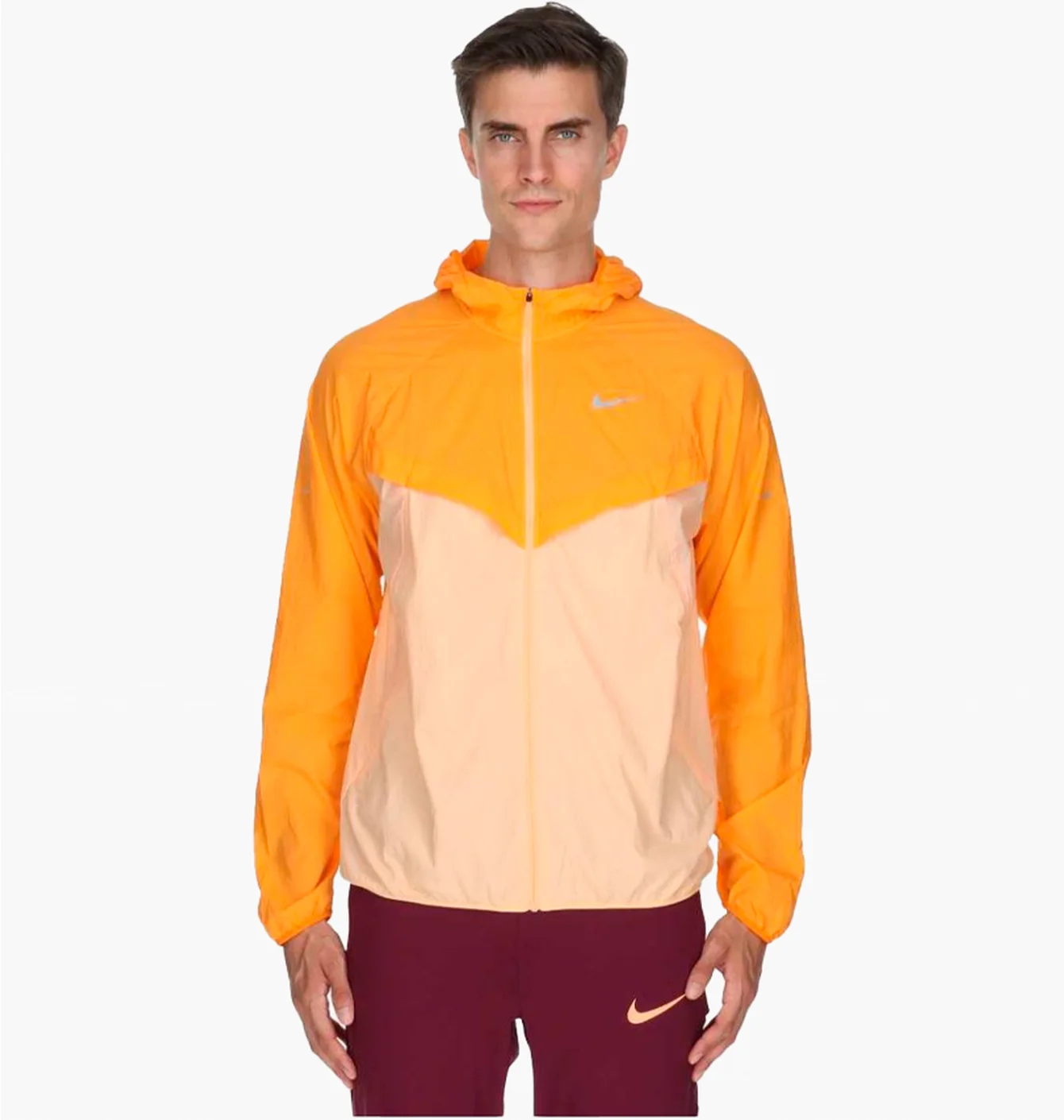 Вітровка чоловіча Nike Stride Repel Uv Orange HV4548-873