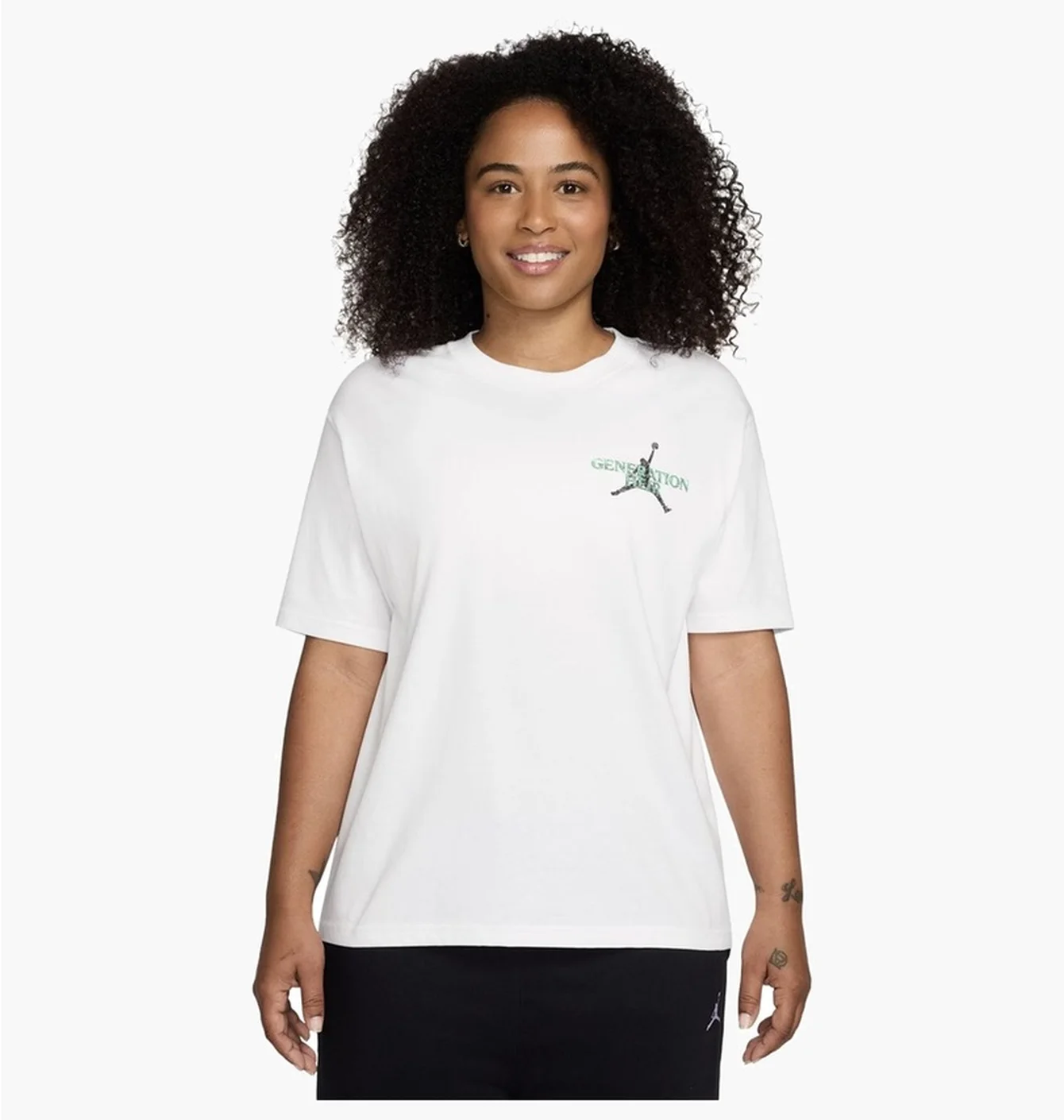 Футболка жіноча Air Jordan Sport WomenS Dri-Fit Graphic T-Shirt White IF2221-101
