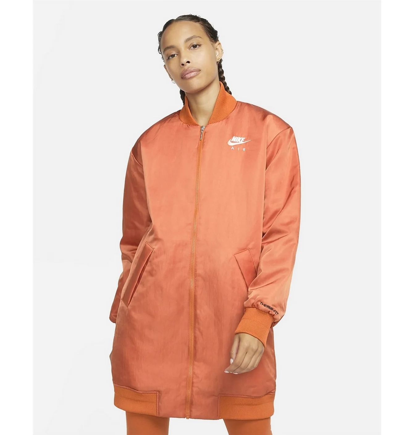 Куртка жіноча Nike W Air Bomber Jkt Therma-Fit Synfl Orange