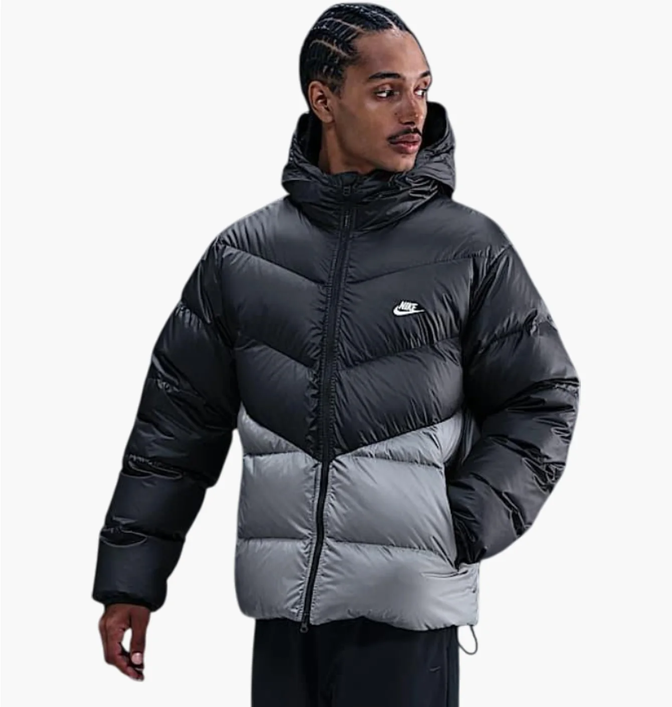 Пуховик Nike Sportswear Windrunner Grey