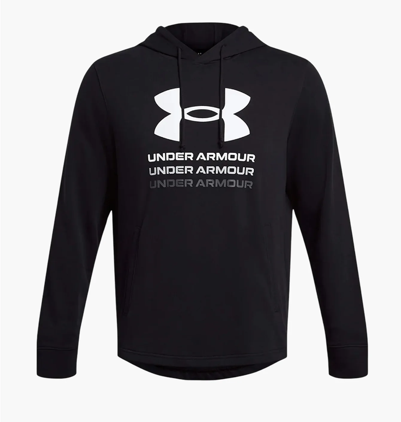 Худі чоловіче Under Armour Rival Terry Graphic Black 1386047-001