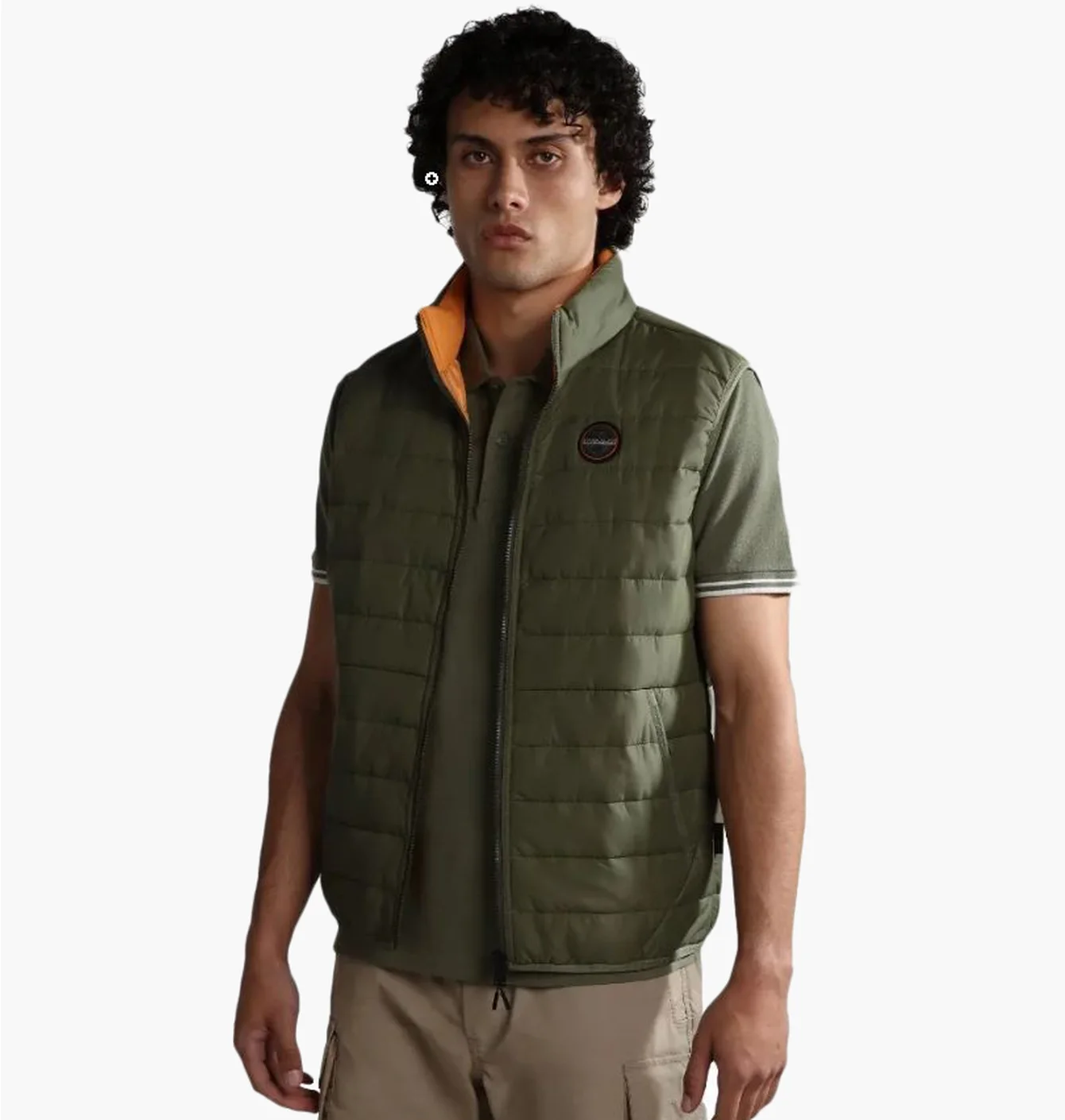 Жилетка чоловіча Napapijri Acalmar Vest 6 Olive NP0A4H8GGAE