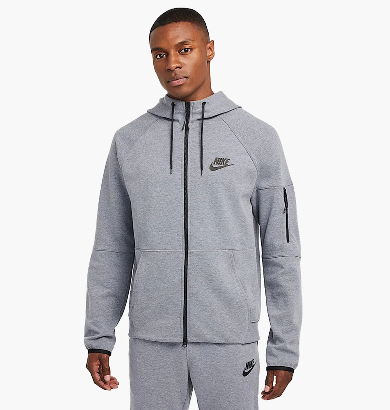Толстовка Nike Sportswear Tech Fleece Essential Full Zip