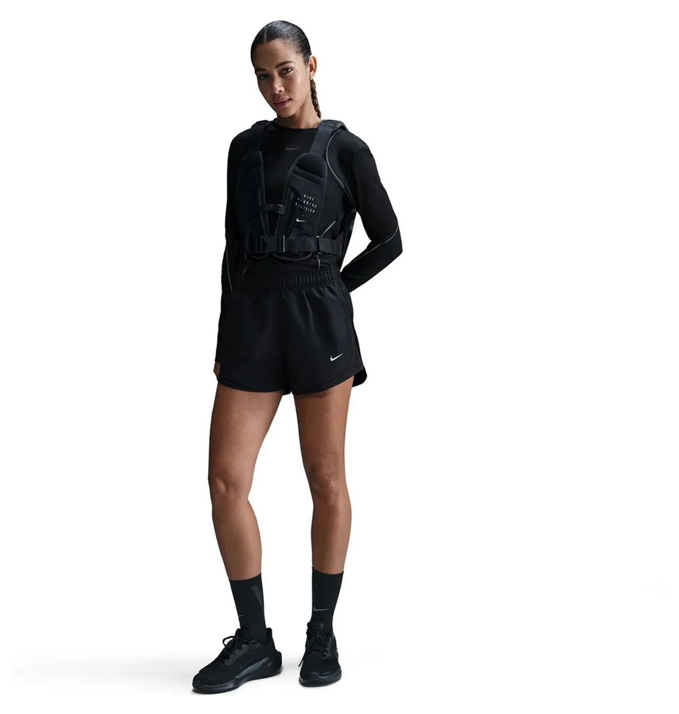 Шорти жіночі Nike Tempo WomenS Dri-Fit Mid-Rise Brief-Lined Running Shorts Black HM6096-011