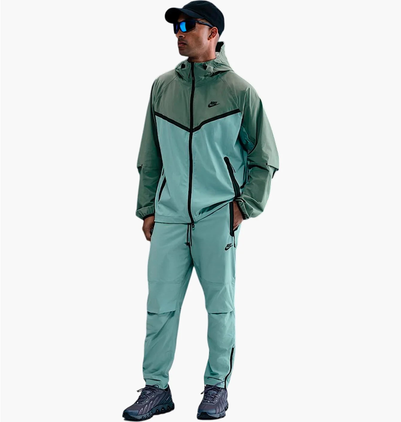 Штани чоловічі Nike Tech Woven Green HM8241-017