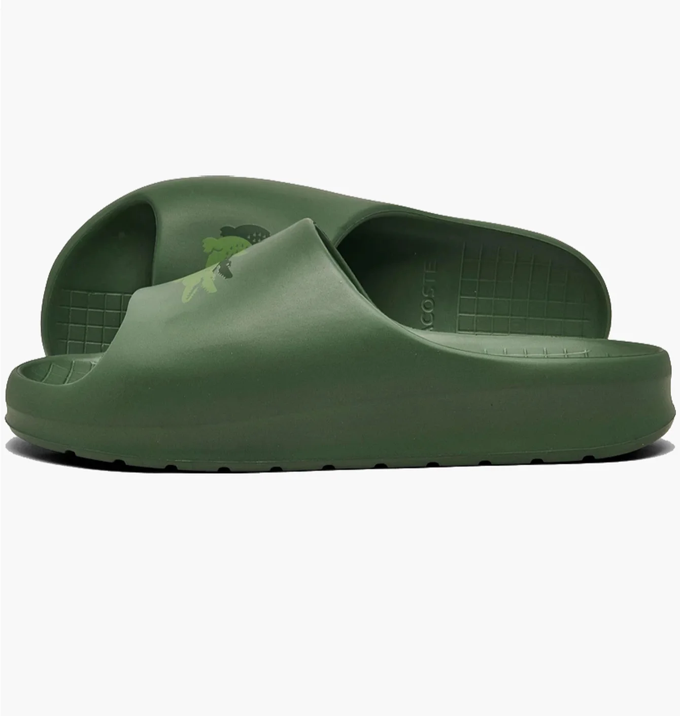Тапочки чоловічі Lacoste Serve Slide 2.0 Green 745CMA0005