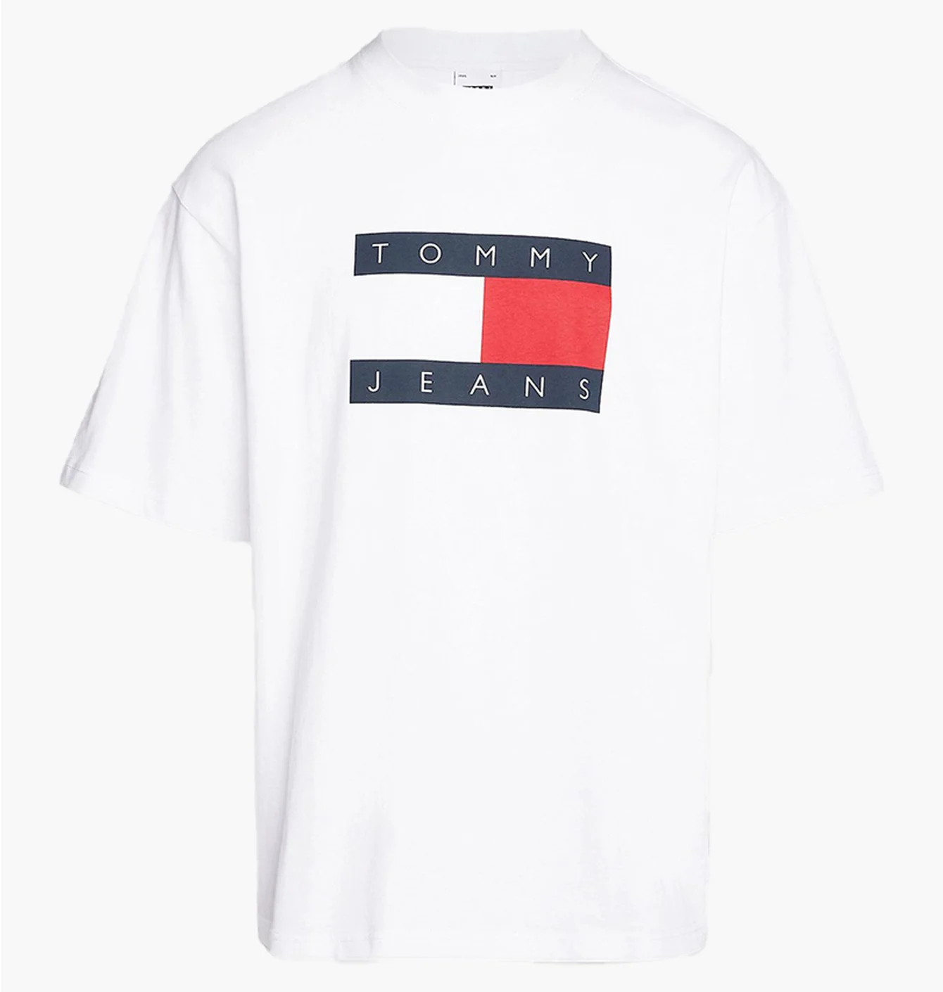 Tommy Jeans skate flag t-shirt in white