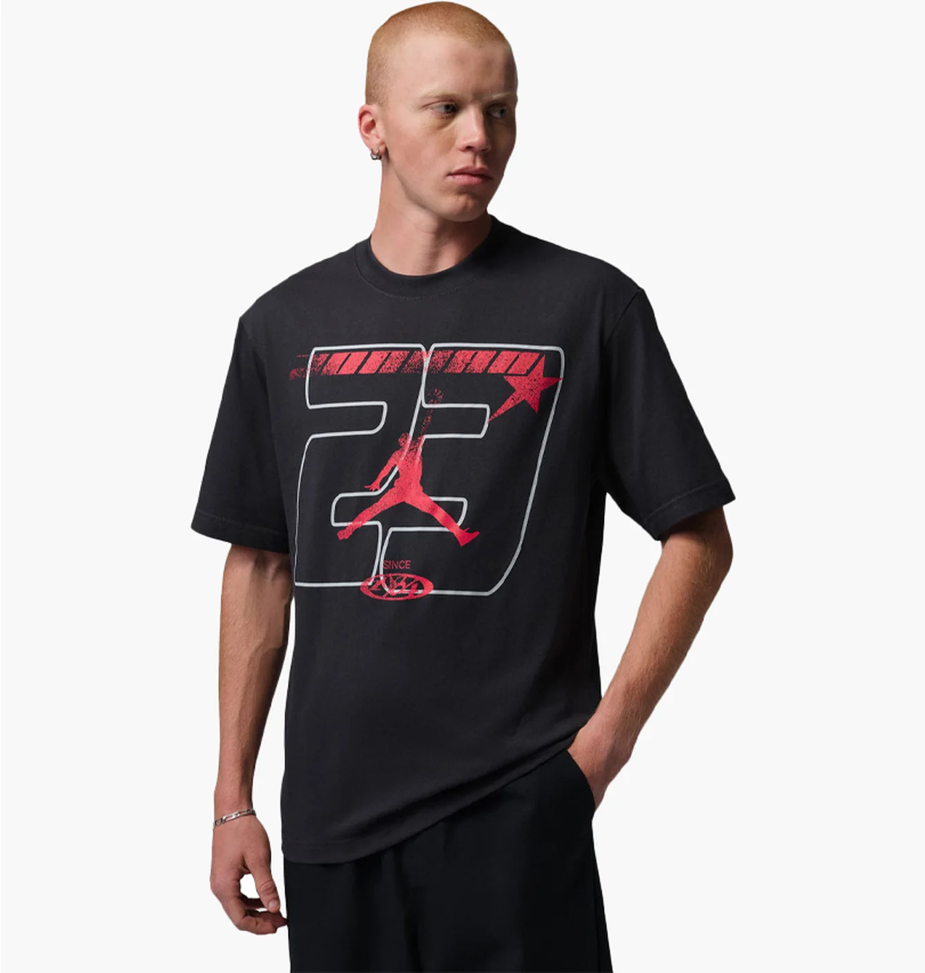 Футболка чоловіча Air Jordan Graphic Black IQ1024-045