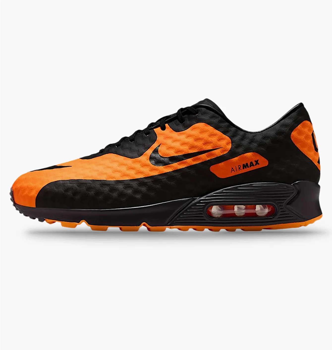 Кросівки чоловічі Nike Air Max 90 Bright Citrus Hypervenom Orange/Black IR1978-844