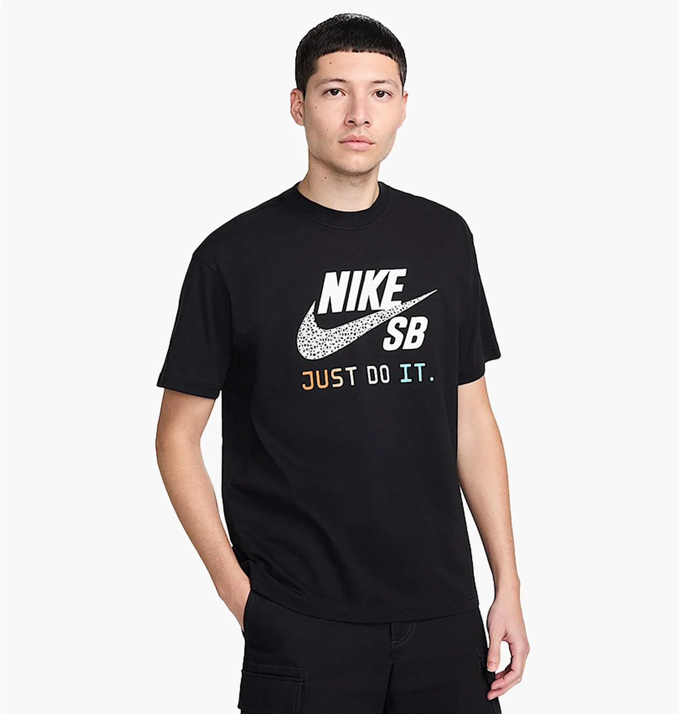 Nike Tee SB Big Logo Leopard