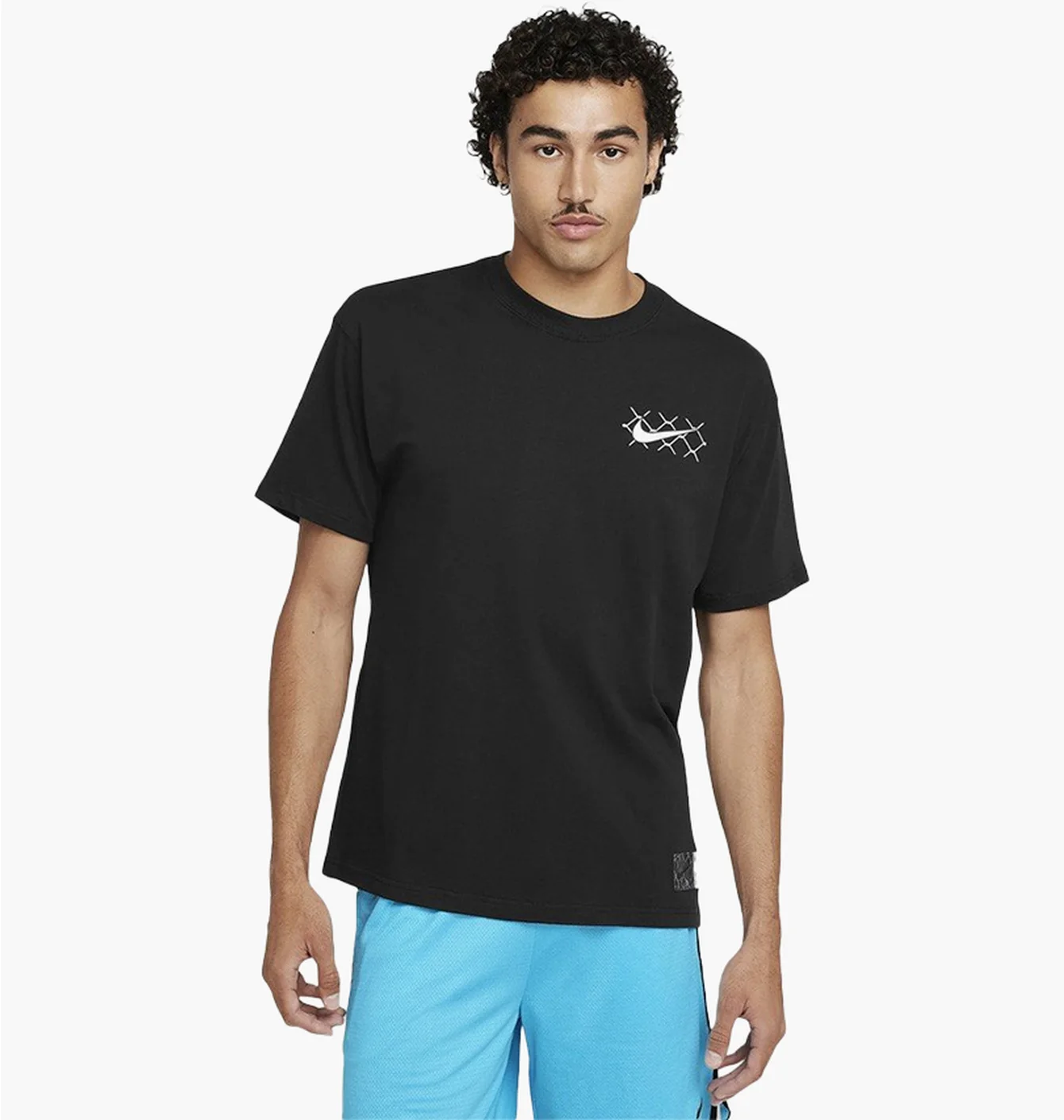 Футболка чоловіча Nike Tee M90 Prm Black