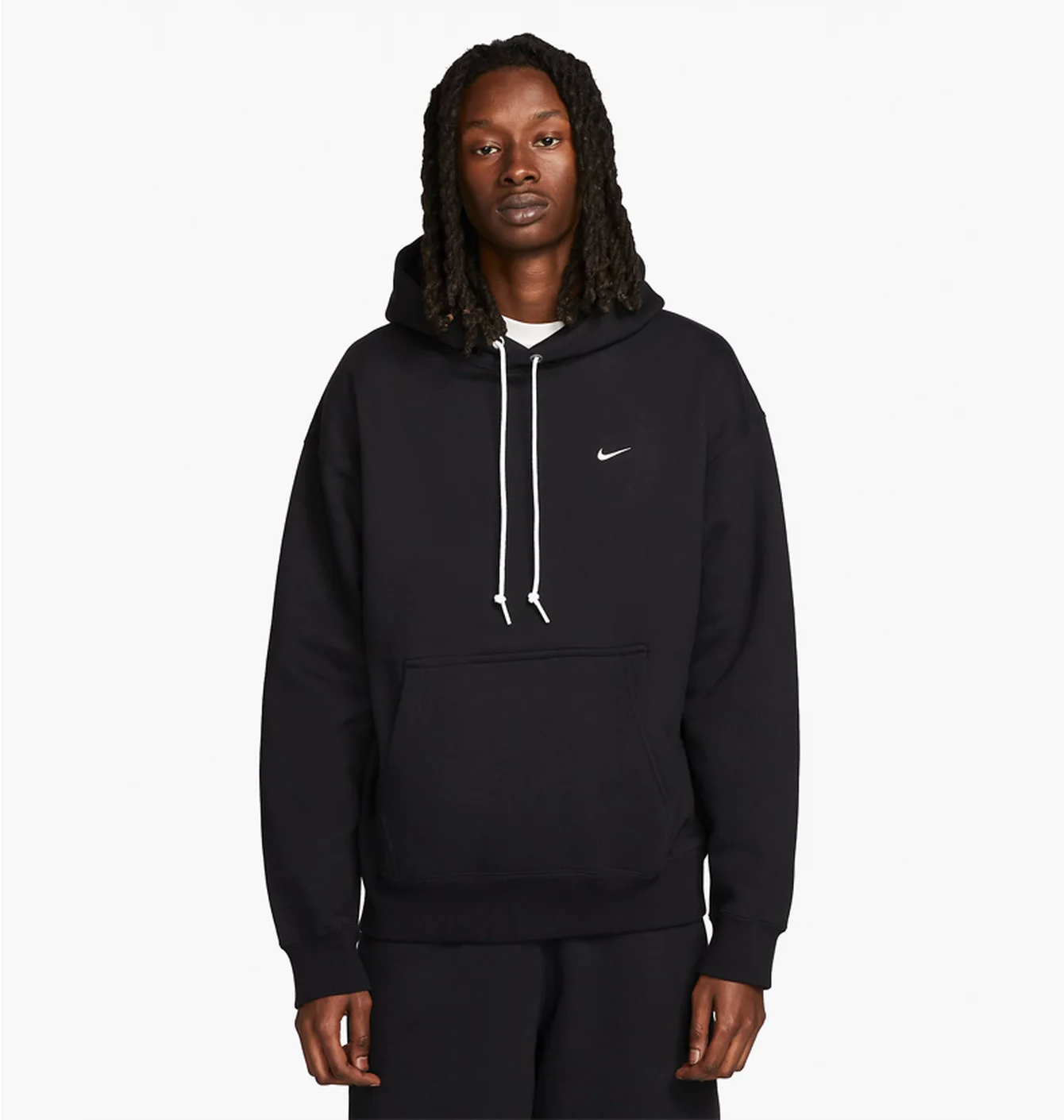 Nike Solo Swoosh Black Hoodie