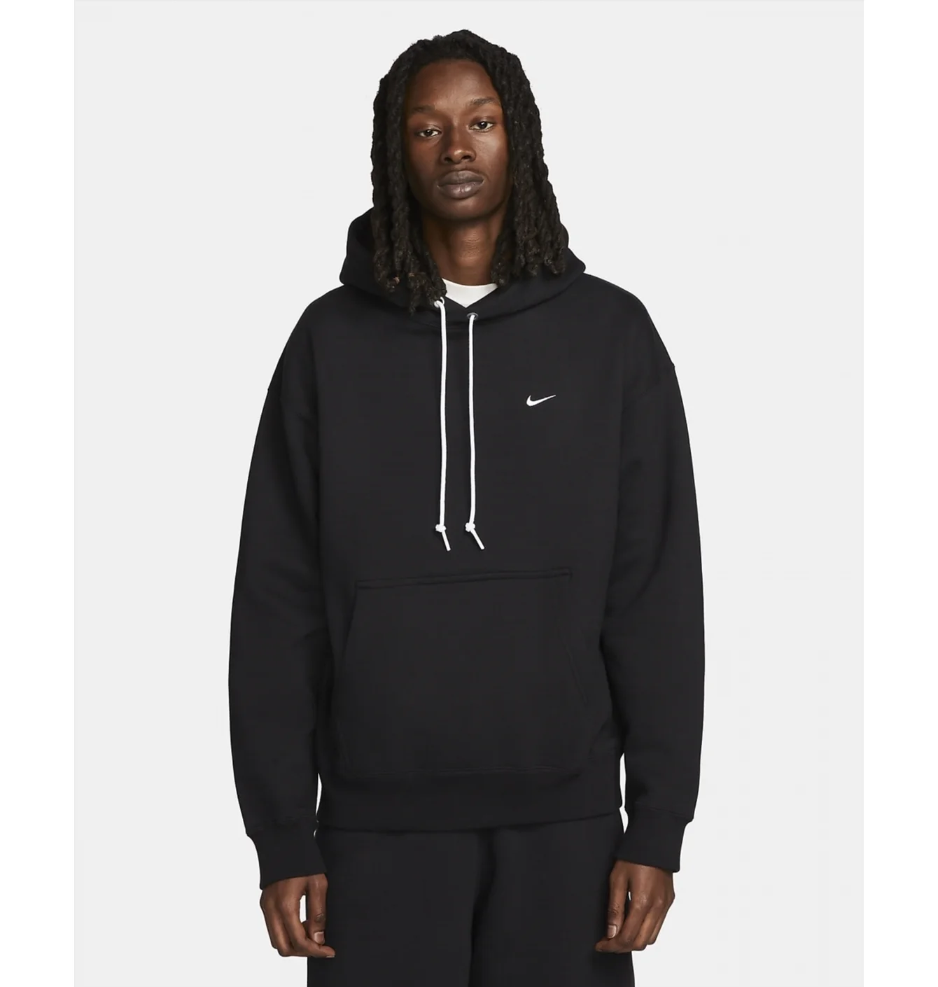 Nike Solo Swoosh Black Hoodie