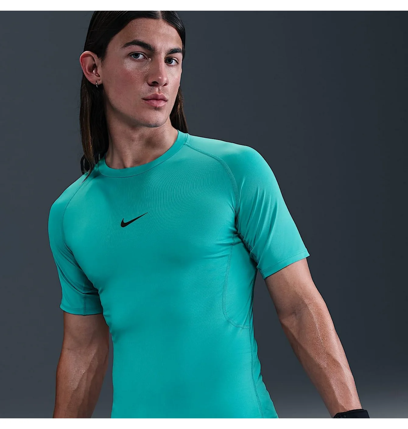 Футболка чоловіча Nike T-Shirt Dri-Fit Turquoise FB7932-345