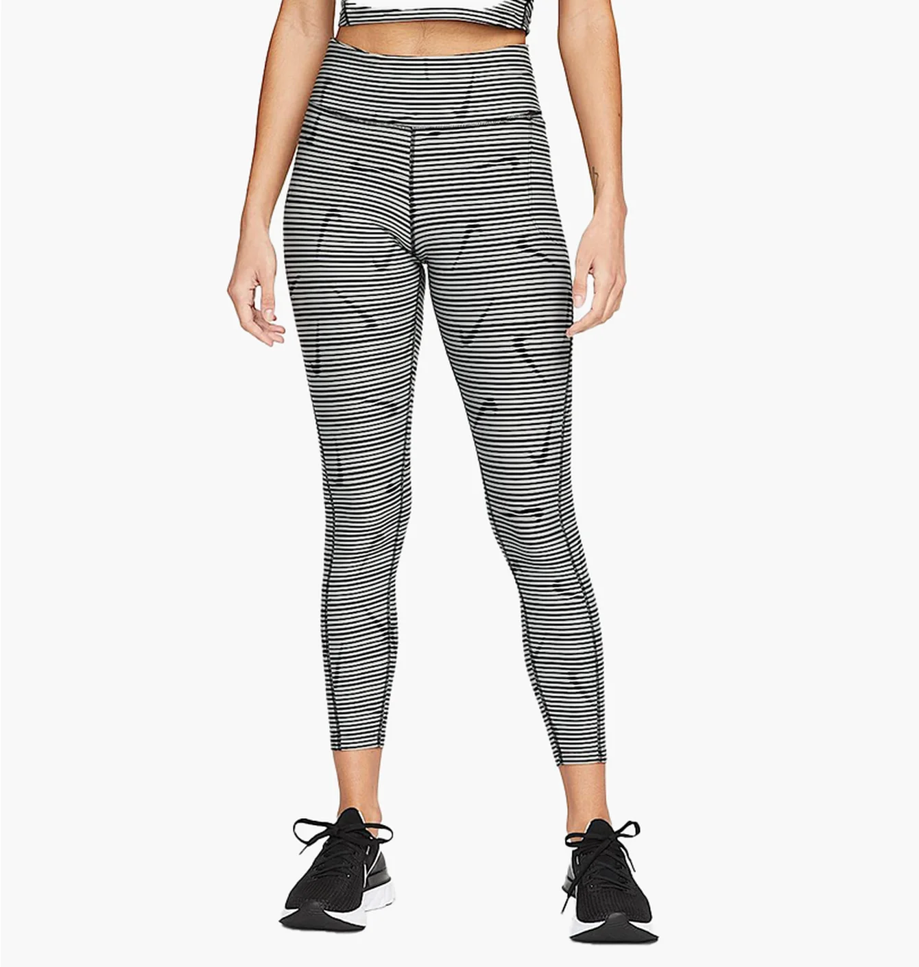 Штани жіночі Nike Dri-Fit Black/White DM7480-010