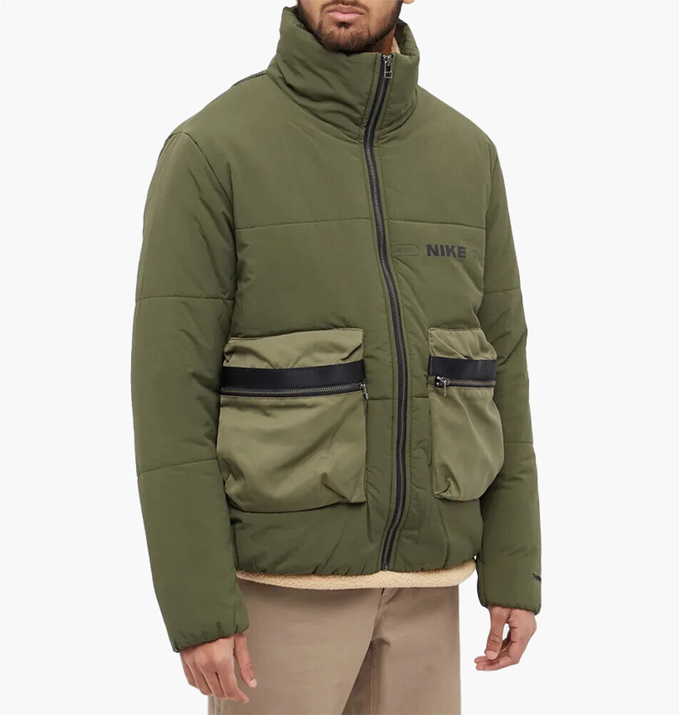 Куртка чоловіча Nike Nsw Therma-Fit City Made Synthetic Fill Jacket Cargo Green DD5929-325