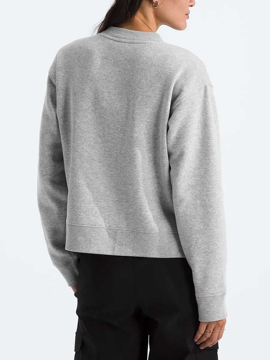 The North Face Women’s Evolution Fleece Crew TNF Light Grey Heather/TNF White