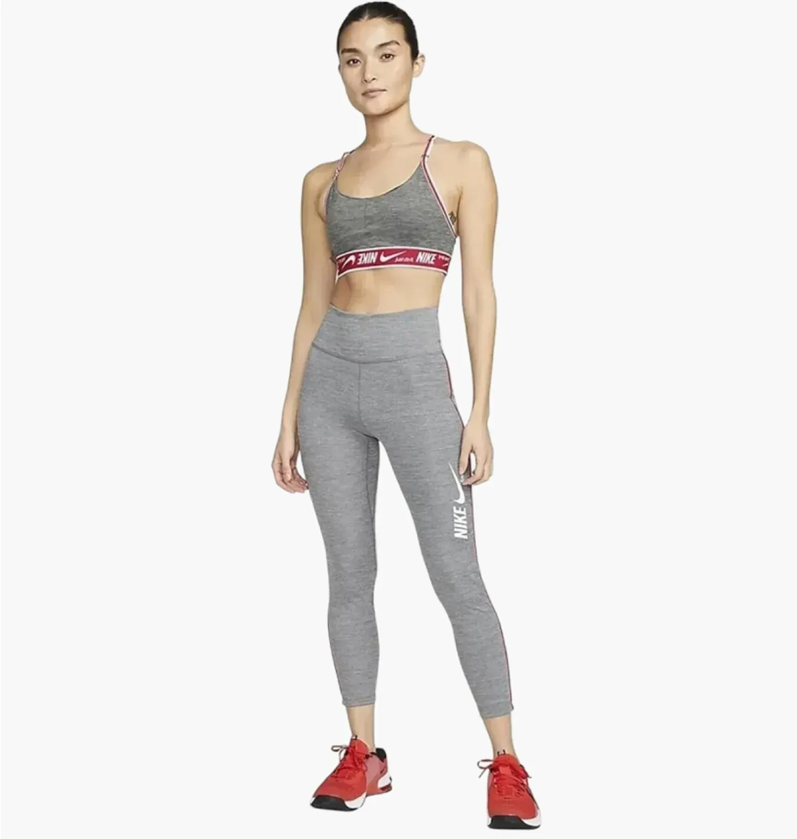 Спортивний костюм жіночий Nike One Grey (DM0560-068__DM7272-068)