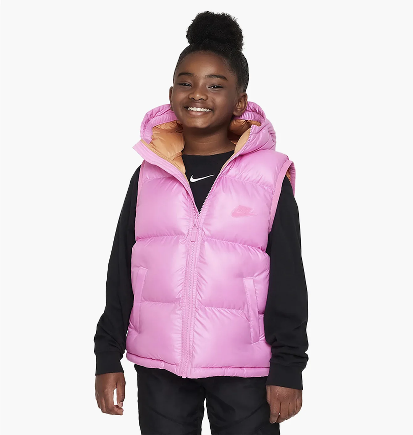 Жилетка дитяча Nike Nsw Tf Rpl Hgh Synfl Pink FD2844-675
