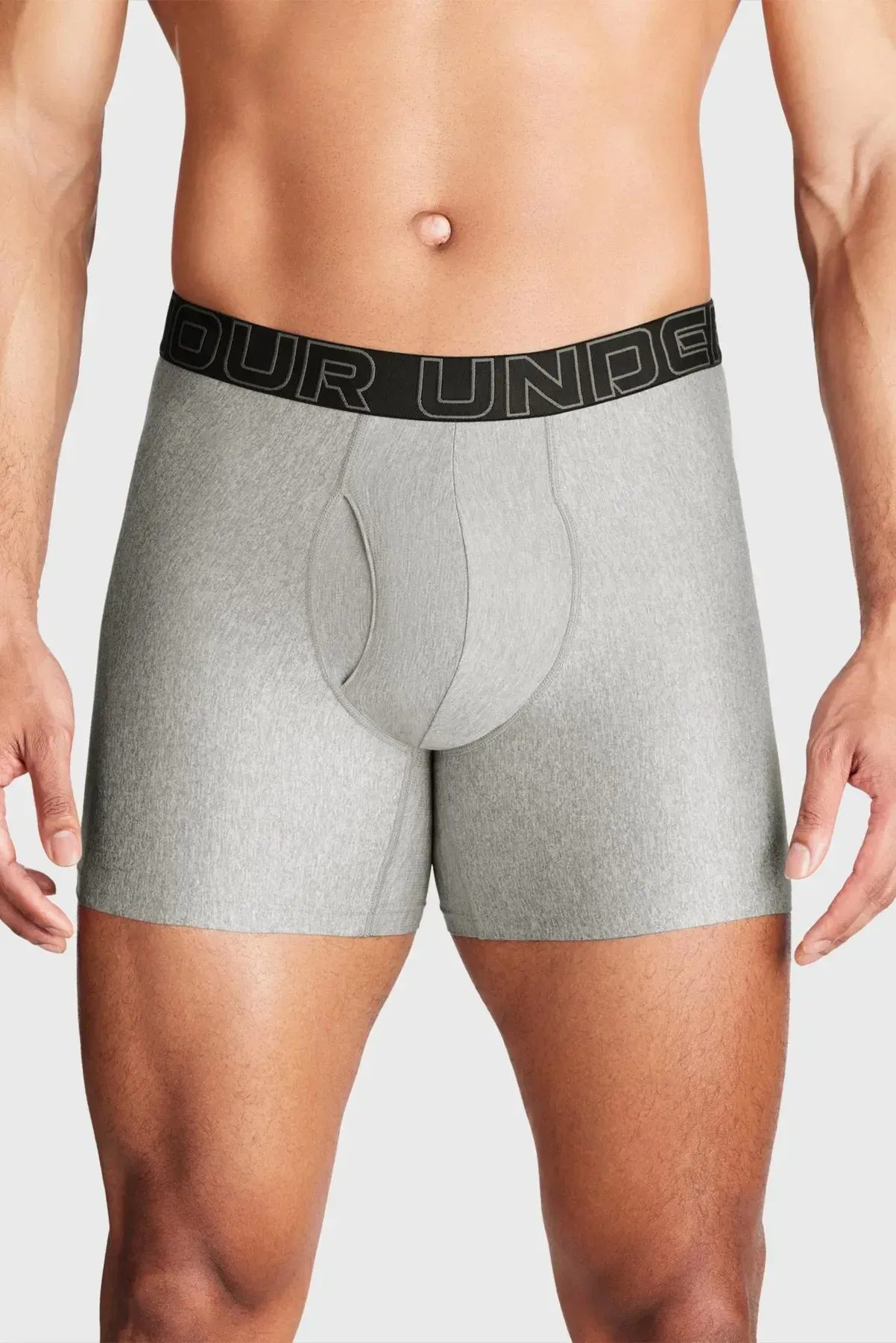 Труси-боксерки чоловічі Under Armour Performance Tech - Solid 6 3Pk (1383878-035)