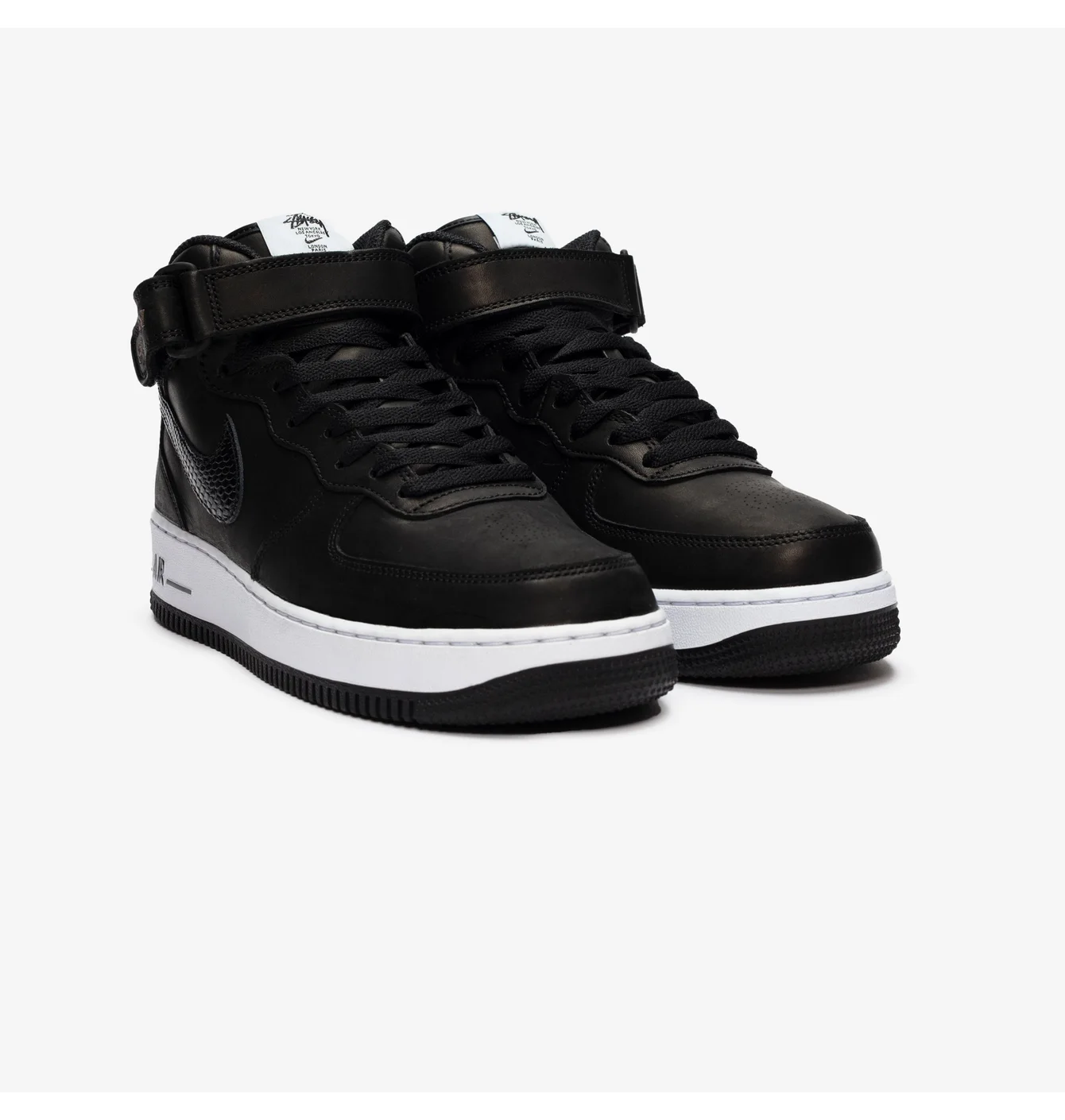 Кросівки чоловічі Nike By Stüssy Air Force 1 Mid Sp Black Dj7840-001