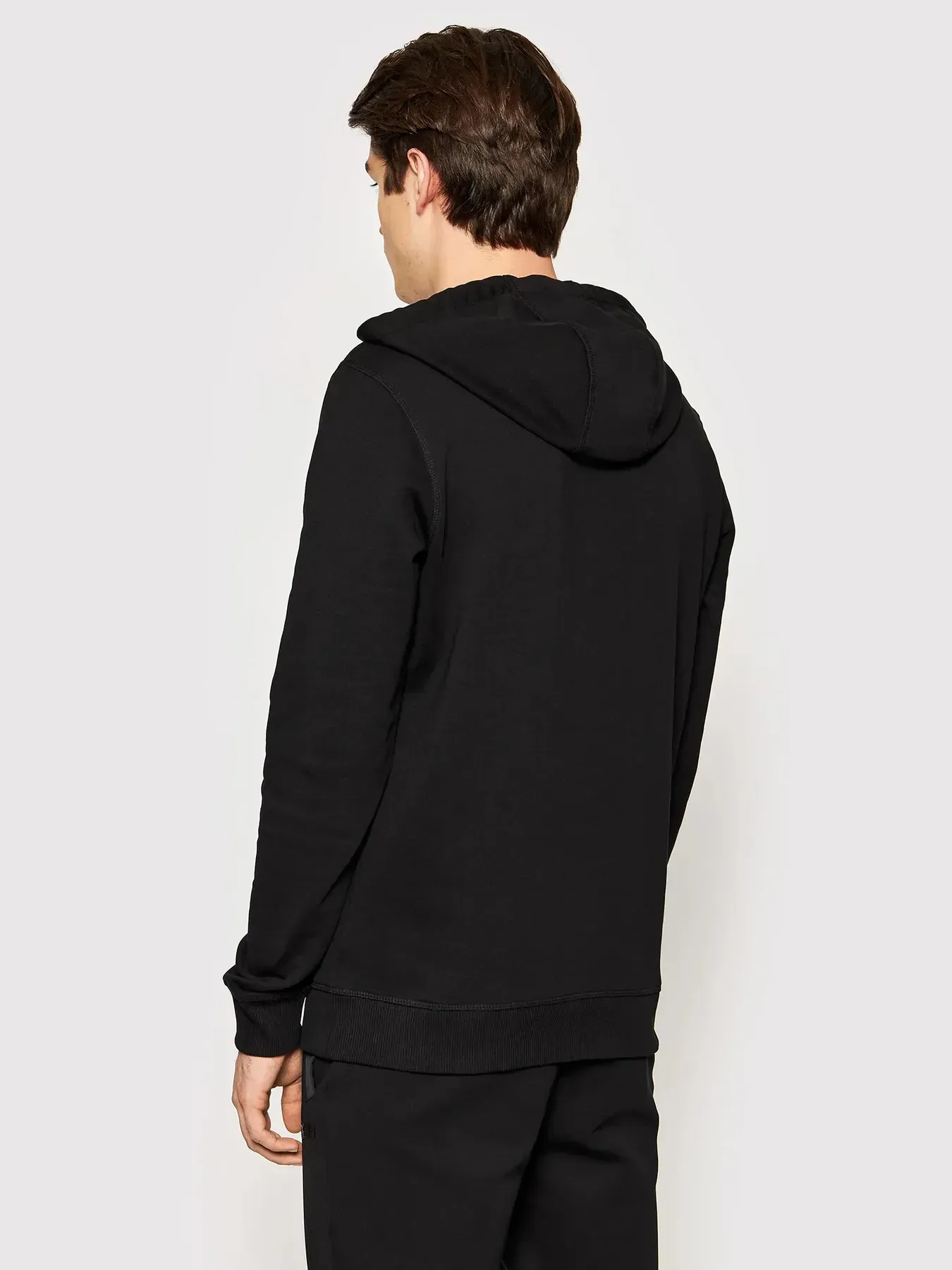 HUGO BOSS hoodie logo grey