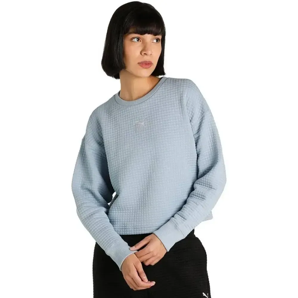 Кофта жіночі Puma Classics Quilted Crewneck Sweatshirt (535694-79)