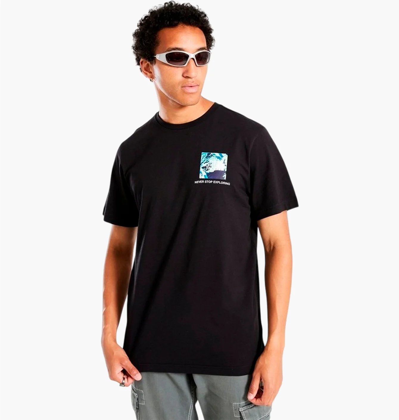 Футболка чоловіча The North Face Heat Map Black NF0A8GCUJK31