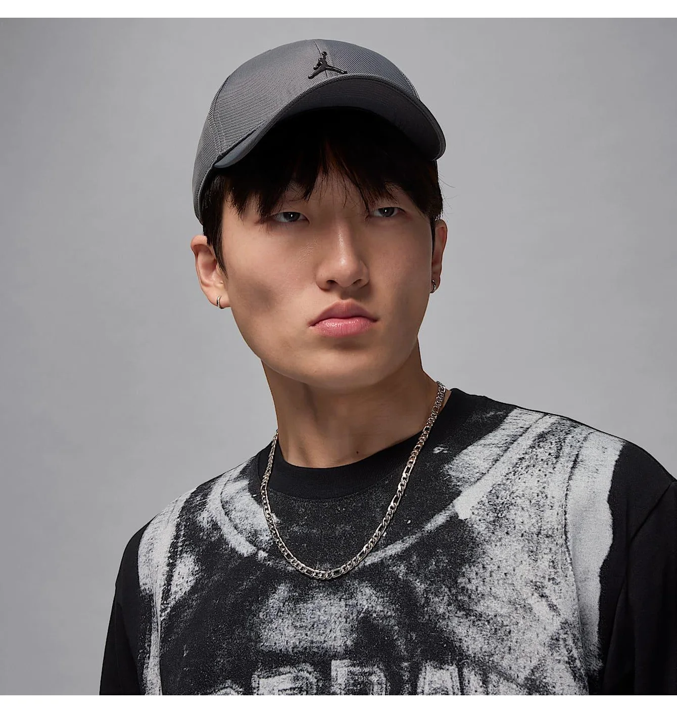 Кепка чоловіча Air Jordan Rise Structured Metal Jumpman Grey HM5750-068