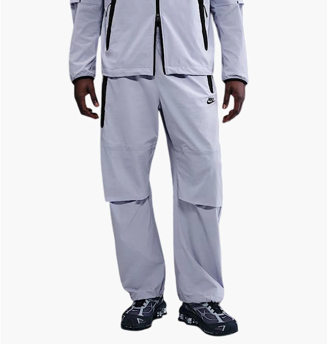 Штани чоловічі Nike Tech Woven Grey/Black HM7158-057