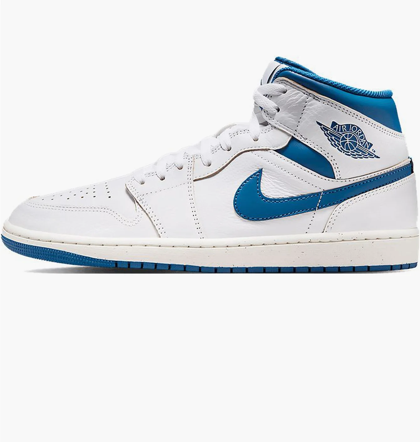 Кросівки чоловічі Air Jordan 1 Mid White FN5215-141