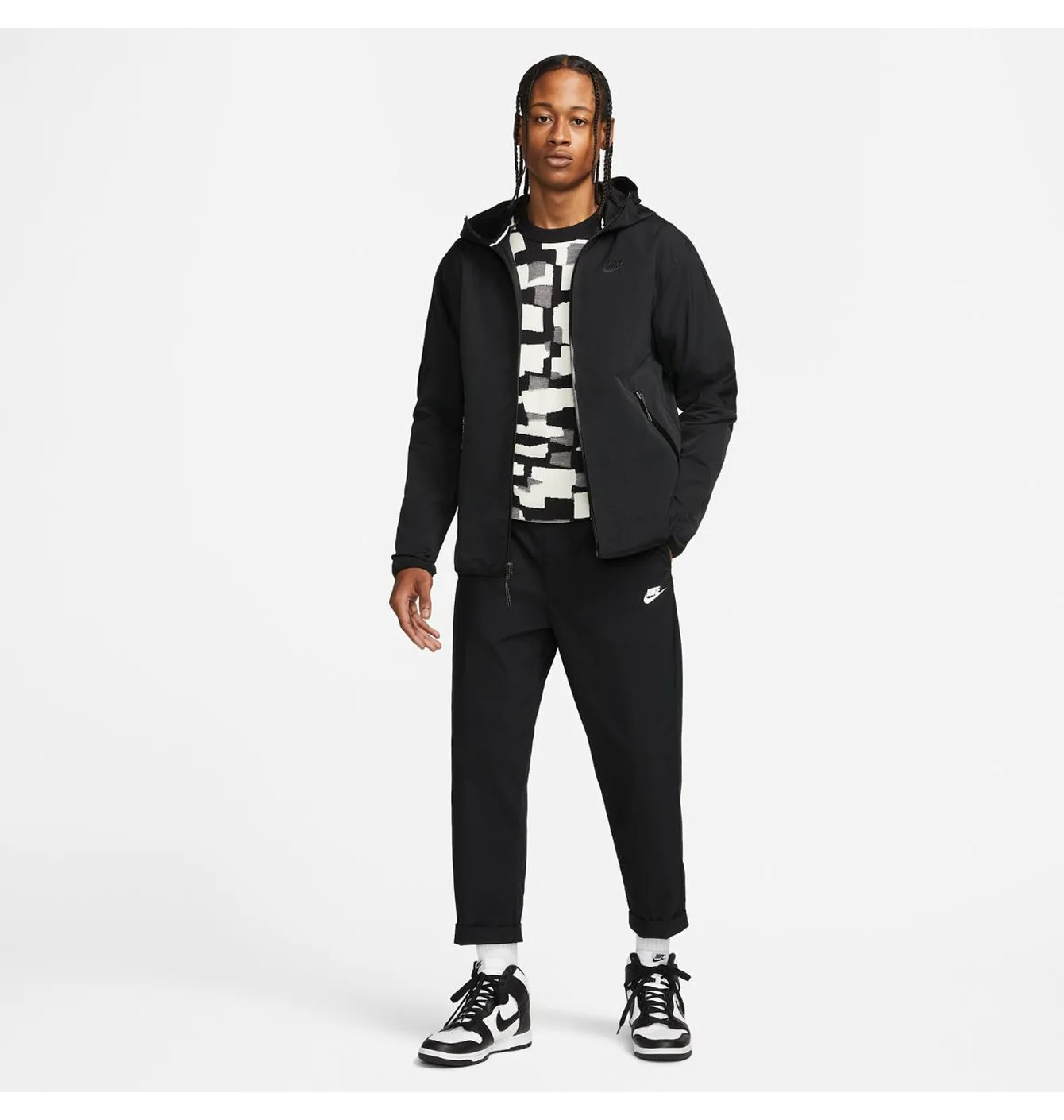 Nike Sportswear Tech Woven Full-Zip Lined Hooded Jacket