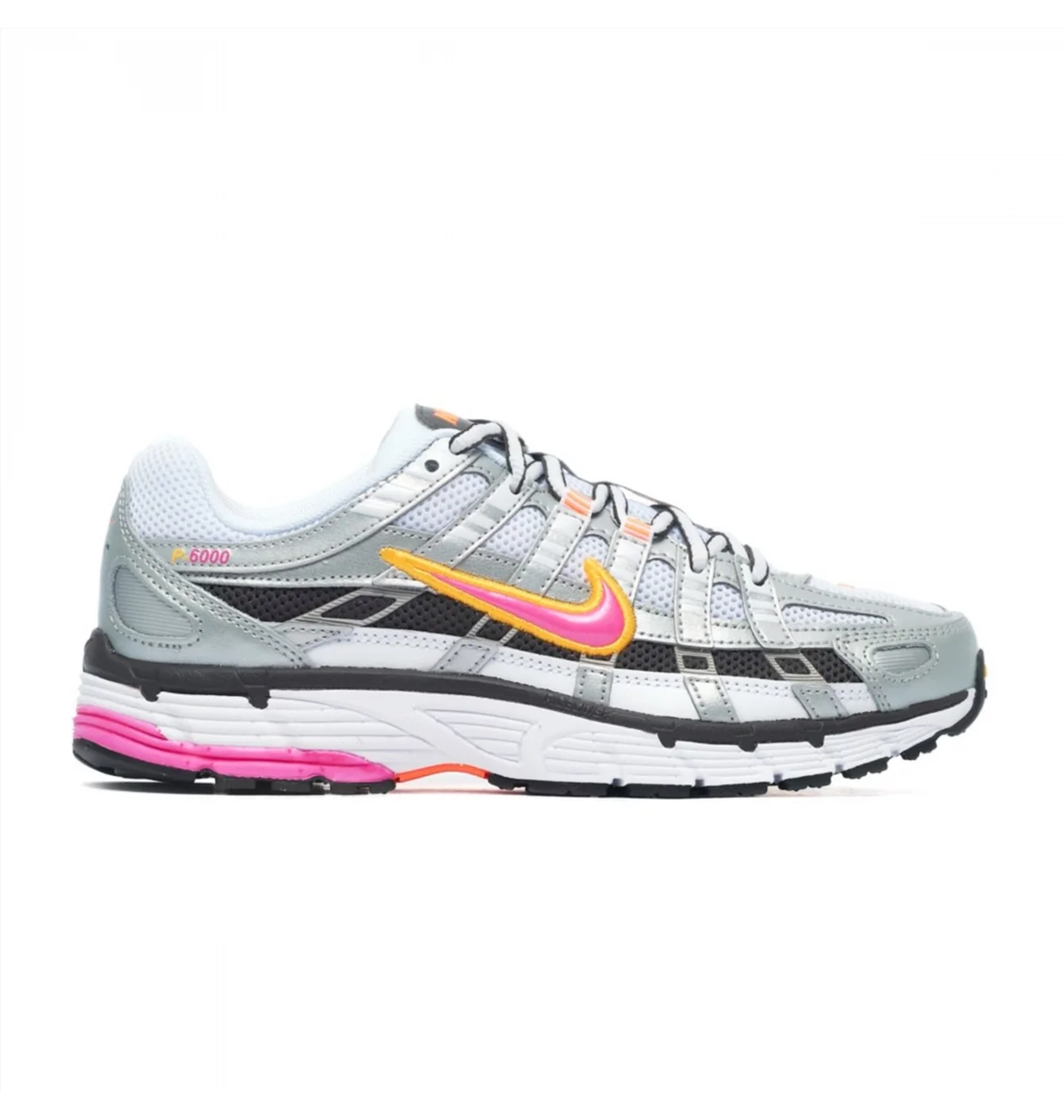 Nike P-6000 White/Metallic
