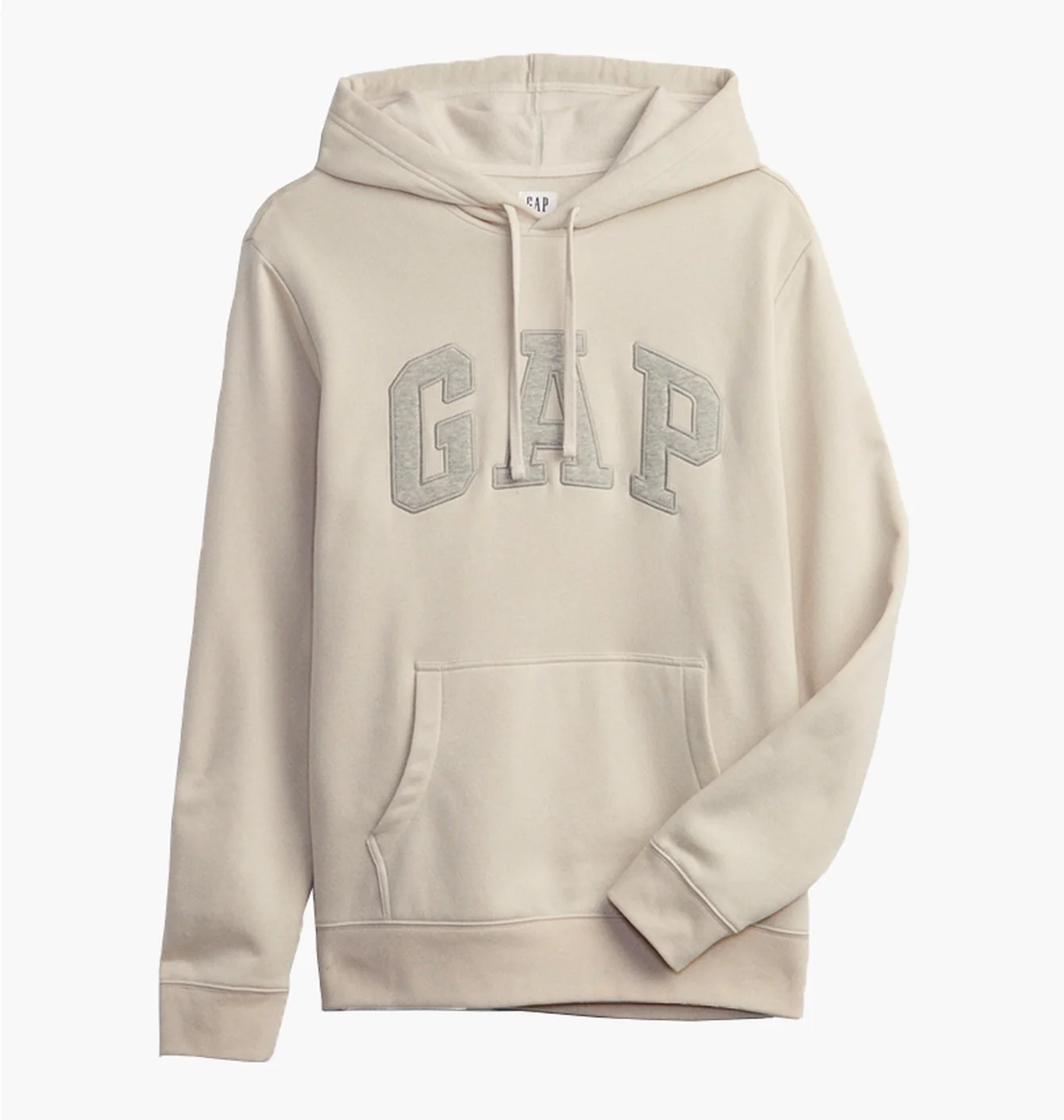 Худі чоловіче Gap Logo Hoodie Unbleached White 546844321