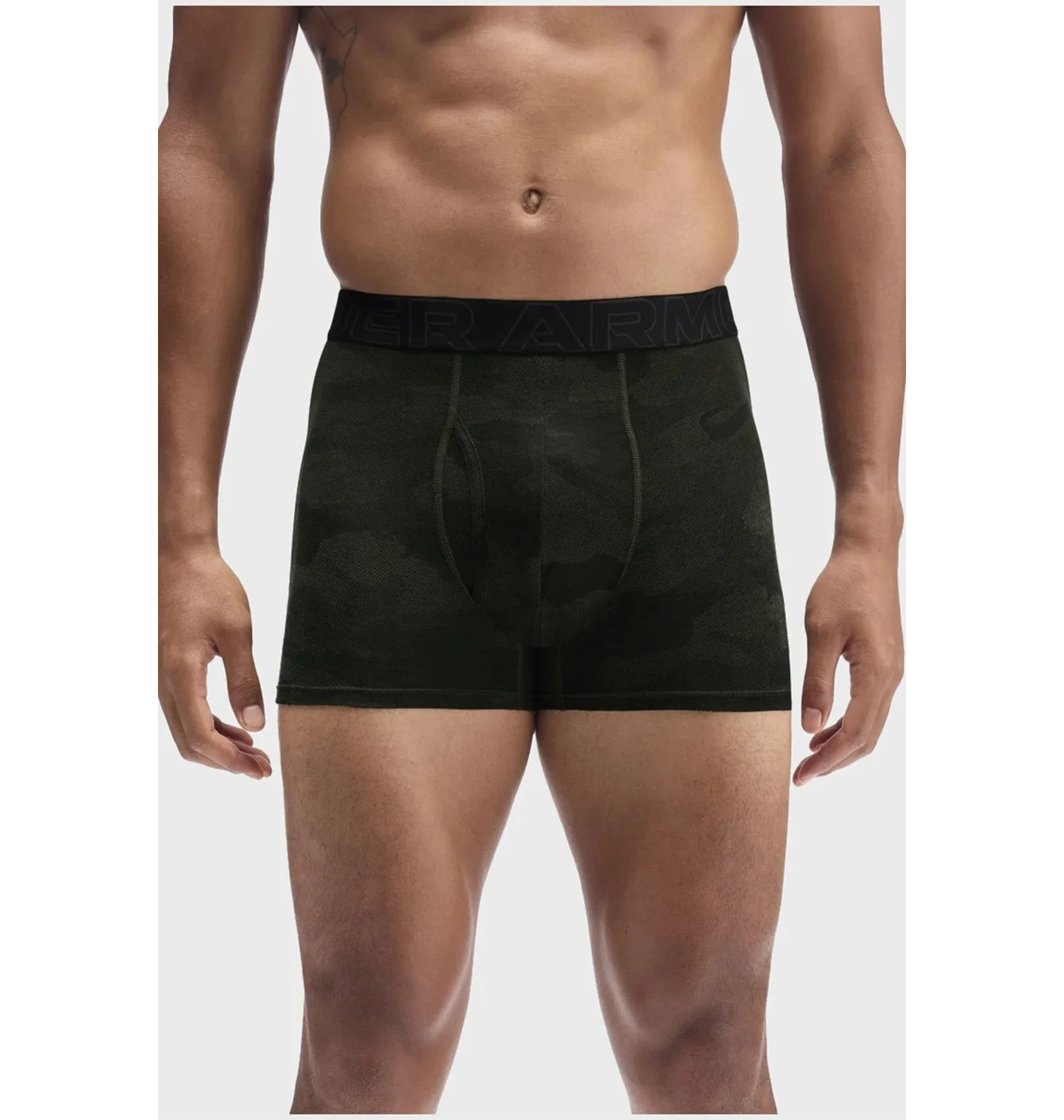 Труси чоловічі Under Armour Performance Black/Olive 1383892-392